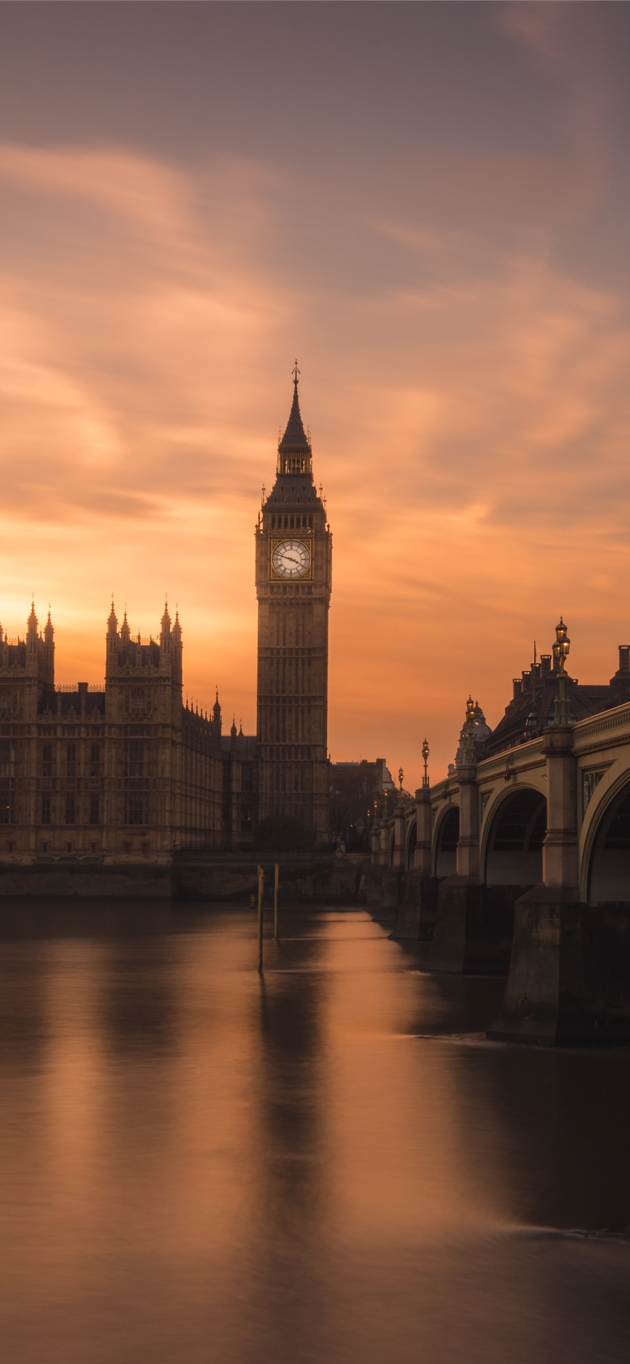 Big Ben, Popular wallpapers, Famous backgrounds, Iconic clock tower, 1250x2690 HD Phone