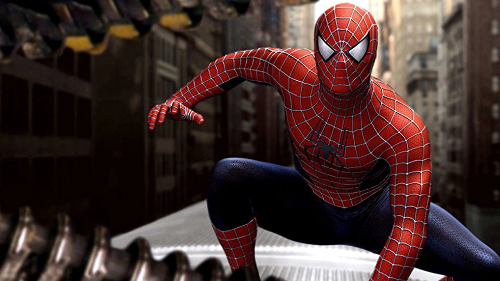 Spider-Man 4 concept, Supervillain battle, Sam Raimi's vision, Scrapped sequel, 1920x1080 Full HD Desktop