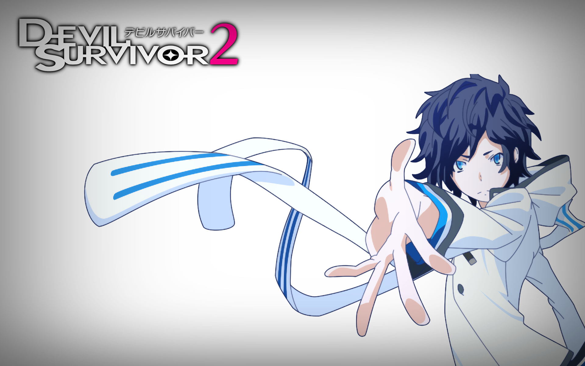 Devil Survivor 2: The Animation anime, Character wallpapers, Intense battles, Action-packed story, 1920x1200 HD Desktop