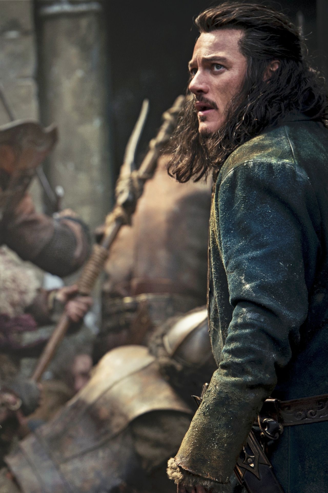 Bard the Bowman, Battle of the Five Armies, Heroic leader, Skilled archer, 1280x1920 HD Phone