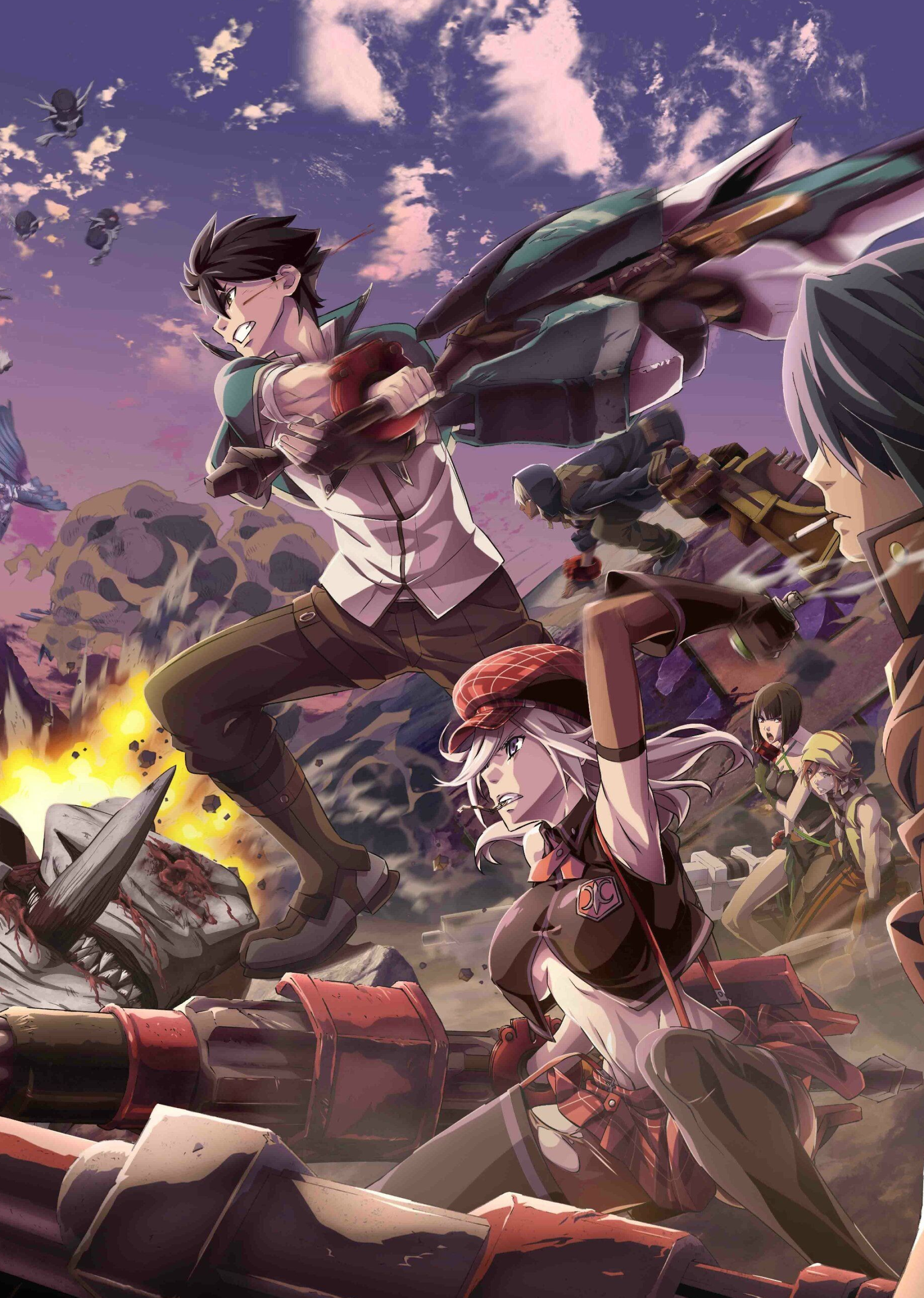 God Eater (TV series), Anime episodes, Bursting with action, Intense storytelling, 2050x2880 HD Phone