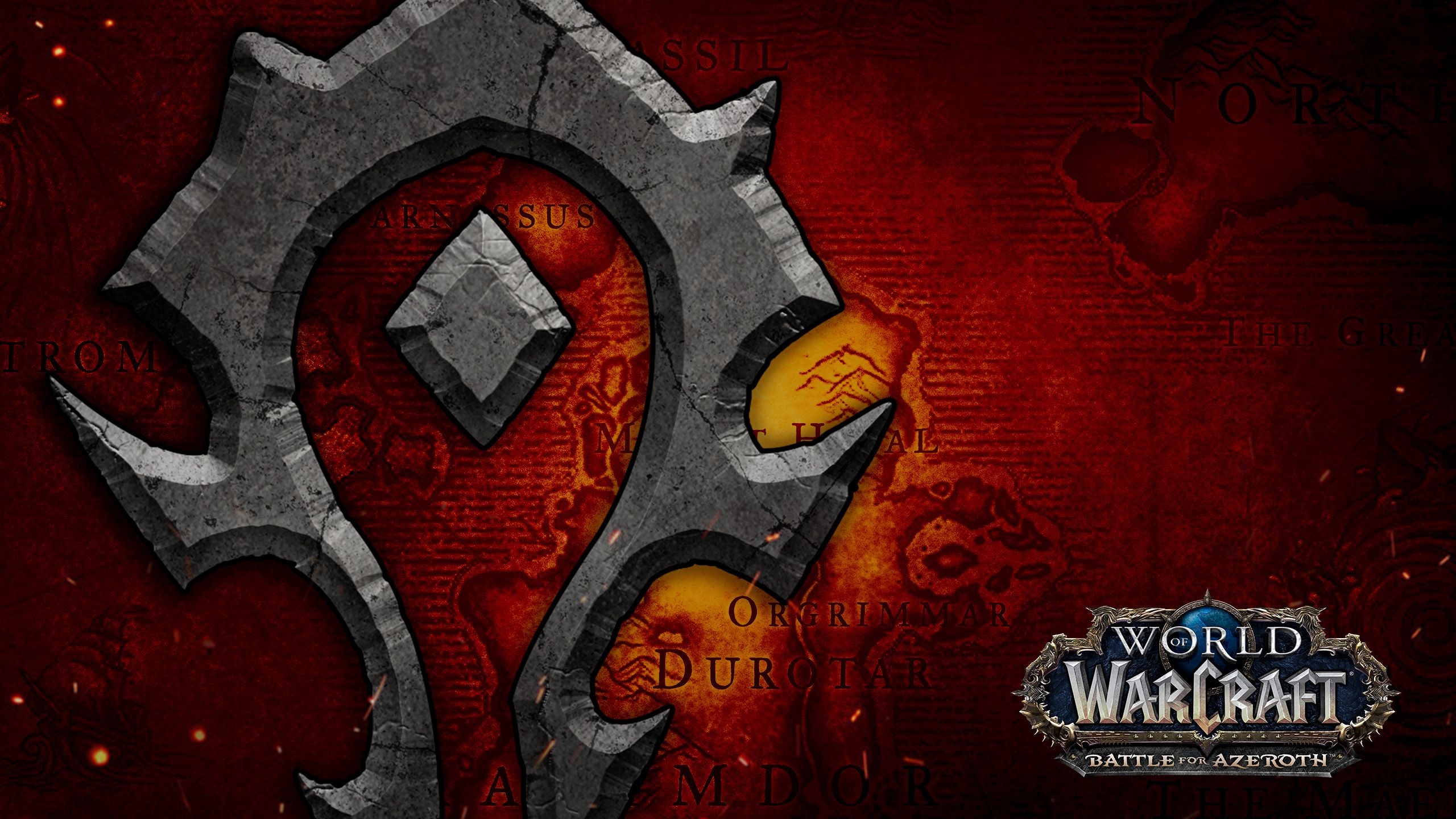 Horde (WOW), World of Warcraft horde wallpapers, Championing the horde, Epic battles, 2560x1440 HD Desktop