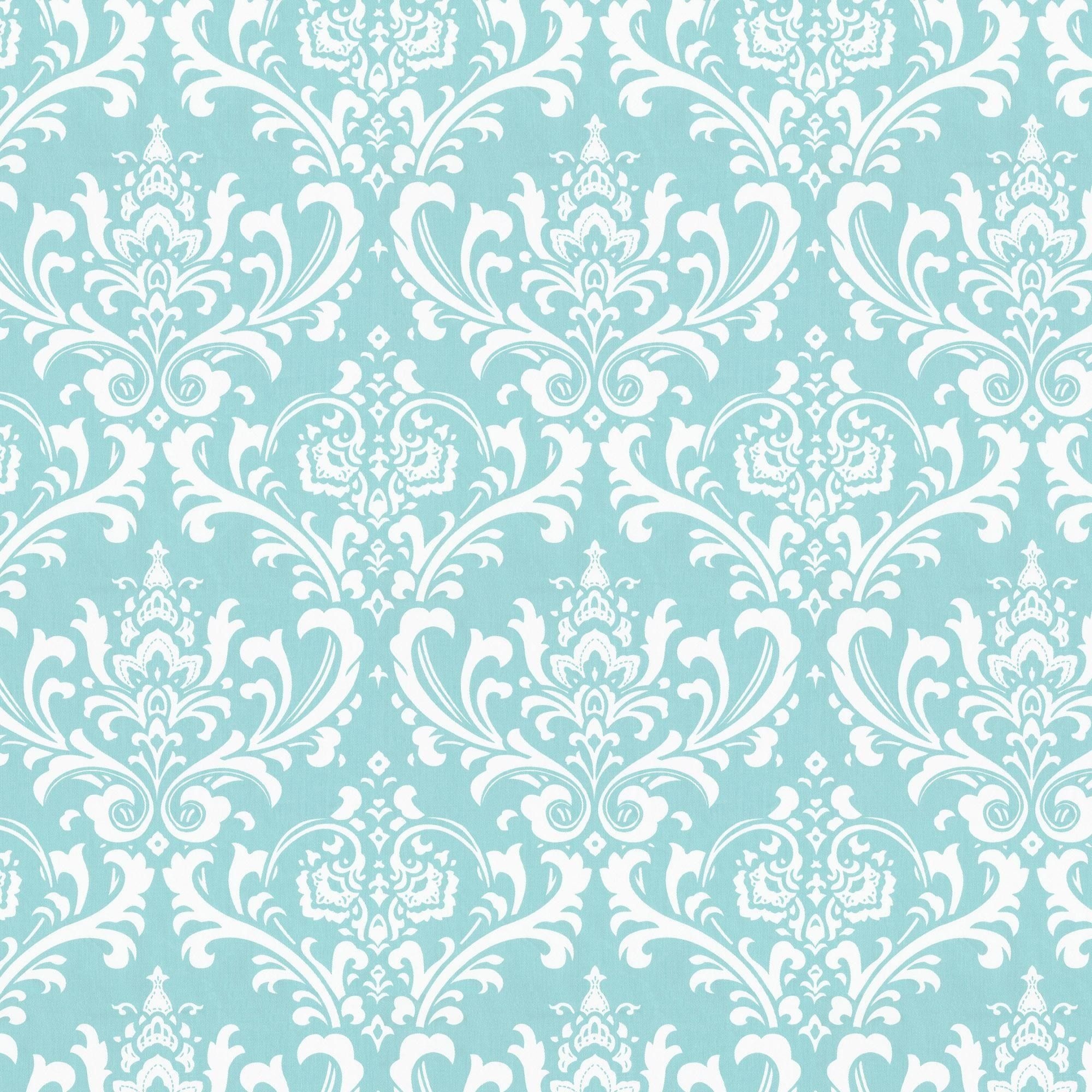 Baroque, Tiffany Blue, Wallpaper, Graphic, 2000x2000 HD Handy