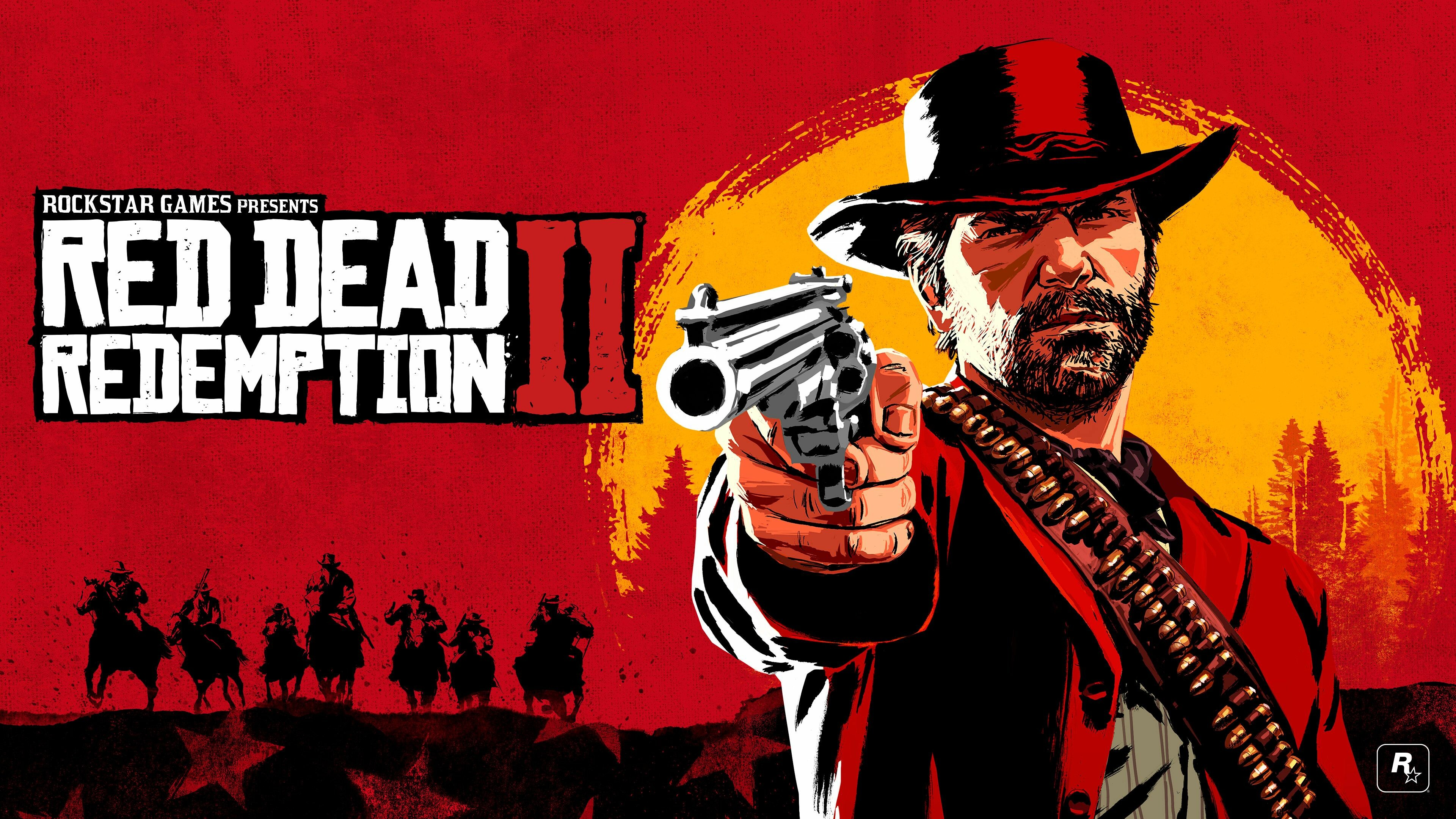 Red Dead Redemption: A 2018 action-adventure game developed and published by Rockstar Games. 3840x2160 4K Wallpaper.