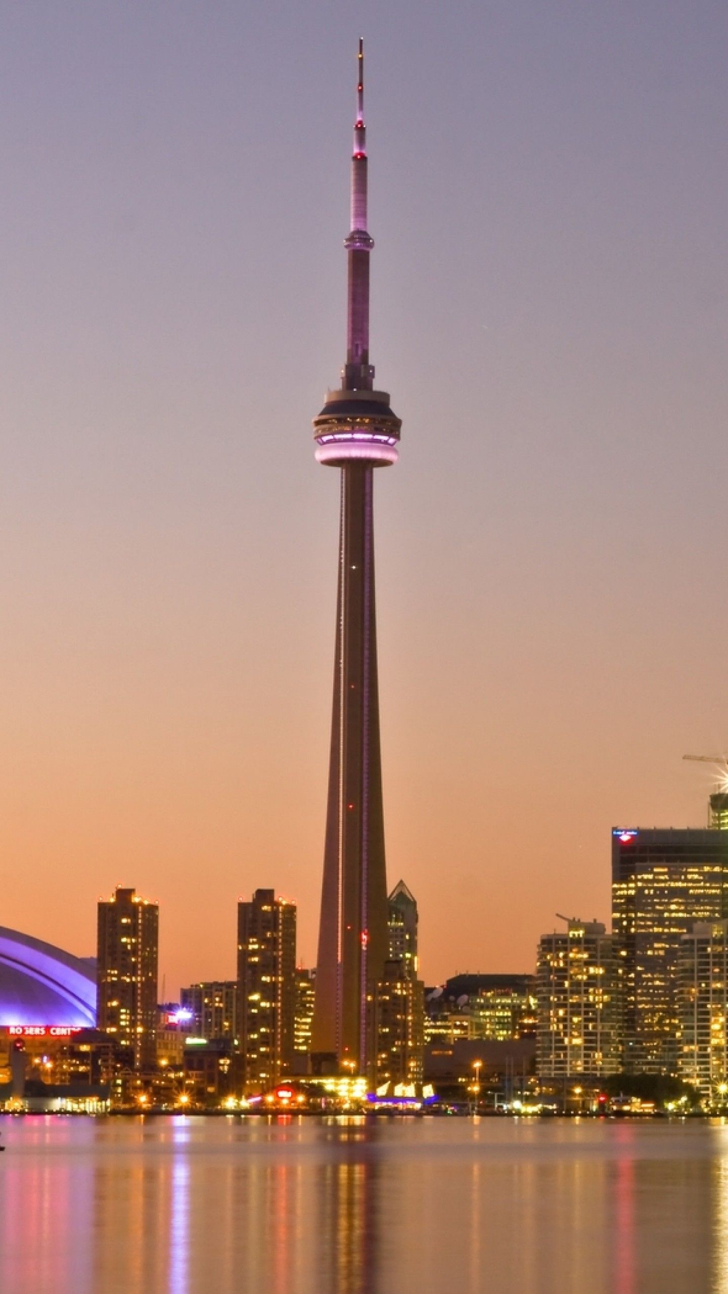 Toronto Handytapeten mit CN Tower, 1440x2560 HD Handy