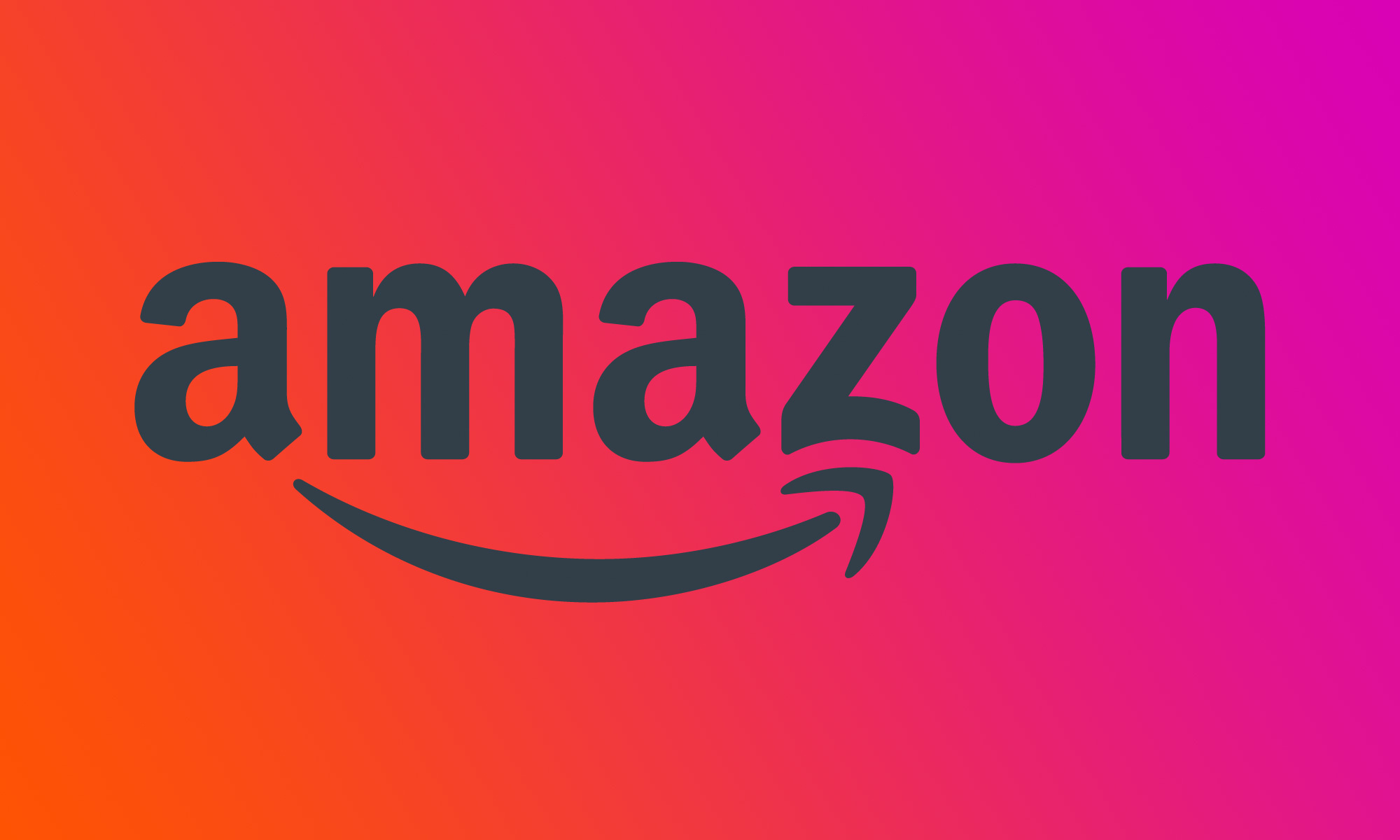Amazon: Colorful gradient, The second-largest private employer in the United States. 2000x1200 HD Wallpaper.