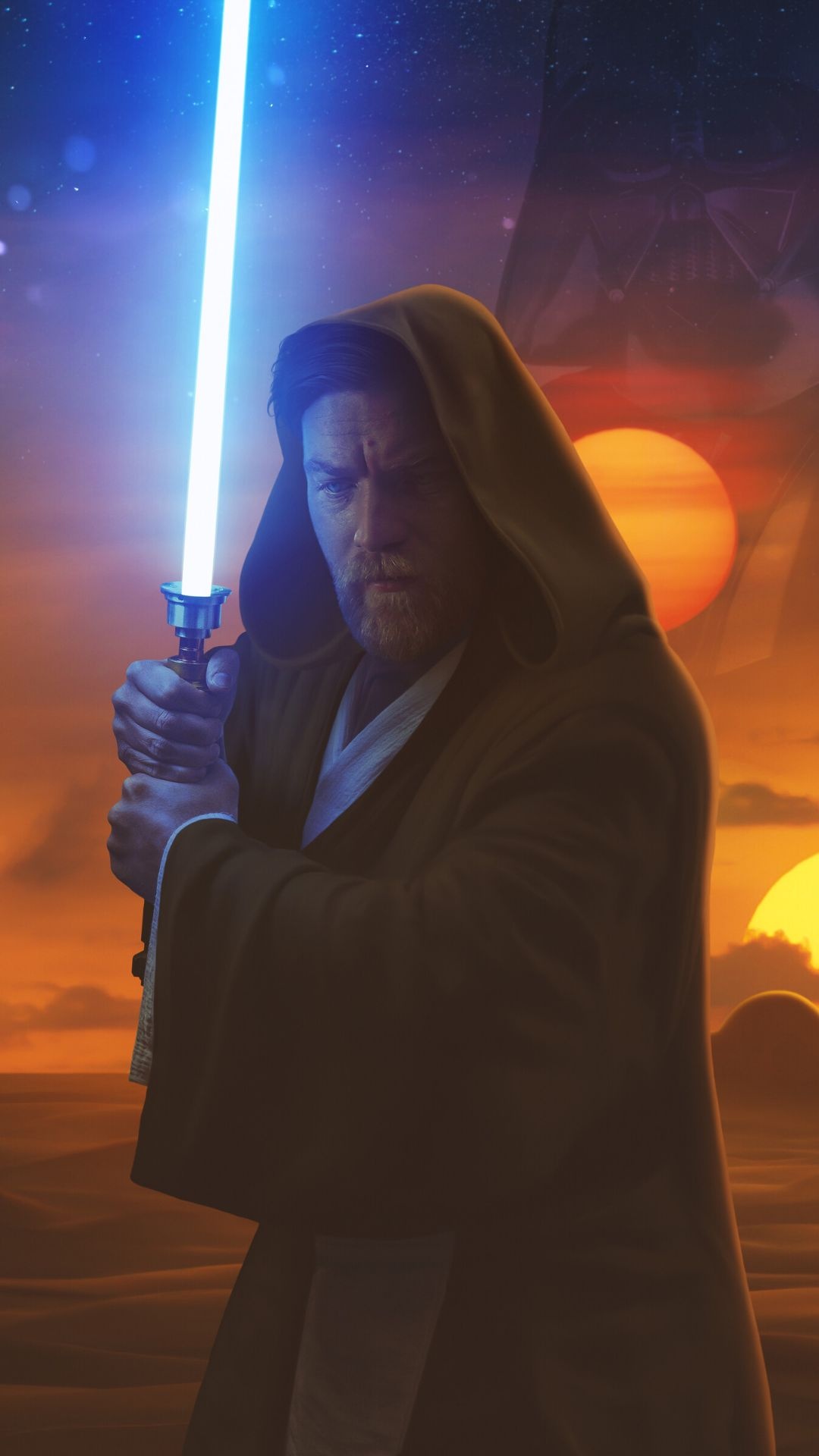 Obi Wan, Star Wars, Kenobi, Top Wallpapers, 1080x1920 Full HD Handy
