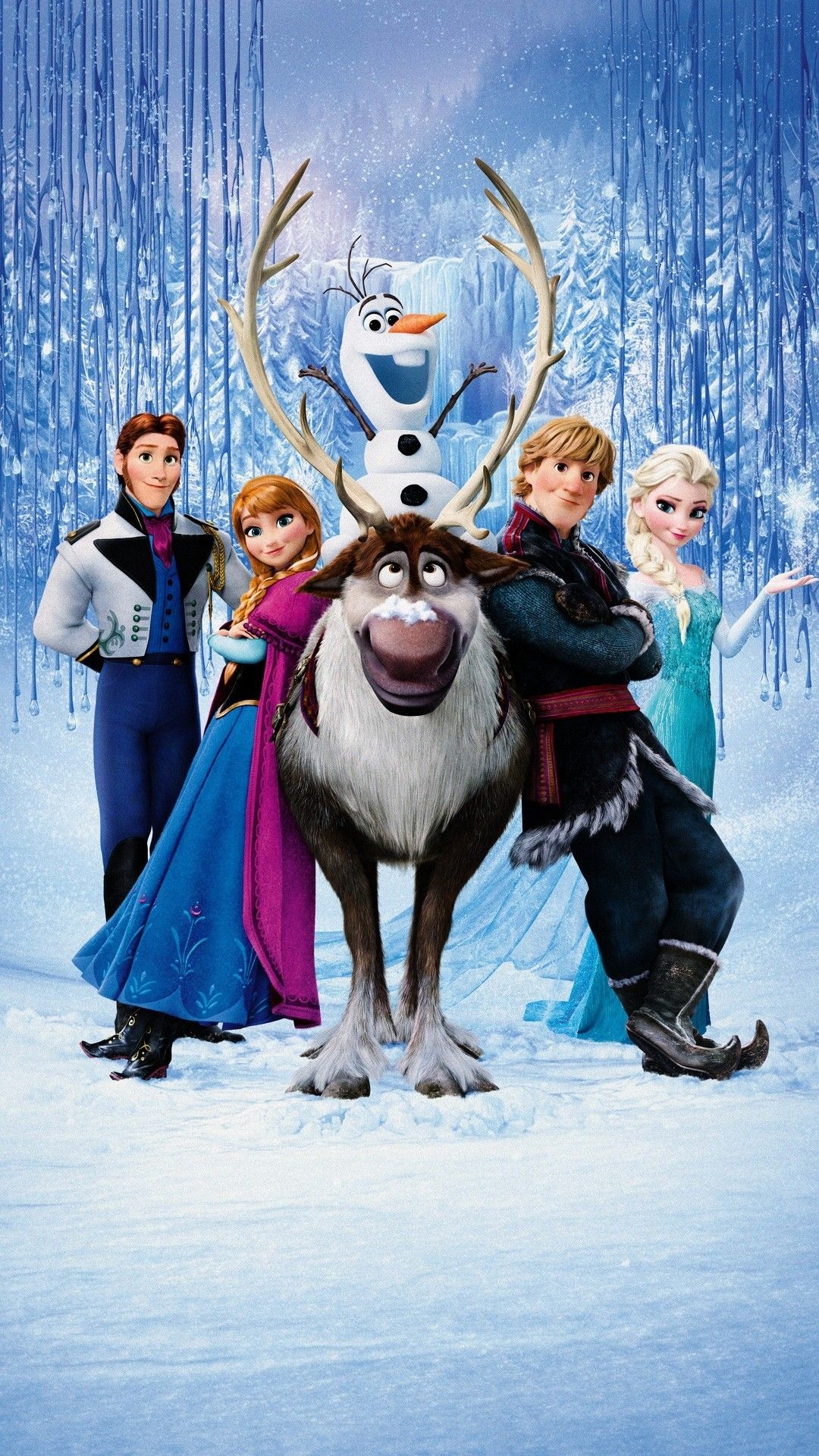 Sven, Frozen Animation, Frozen Wallpaper, Disney, 1080x1920 Full HD Handy