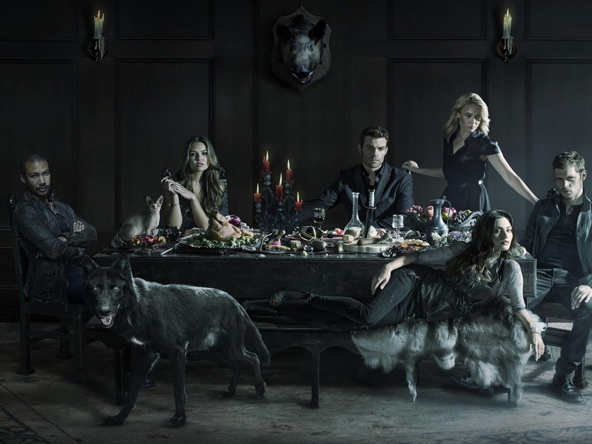 The Originals (TV Series): A spin-off of The Vampire Diaries, The Mikaelson family, The first vampires ever to exist. 1920x1440 HD Background.