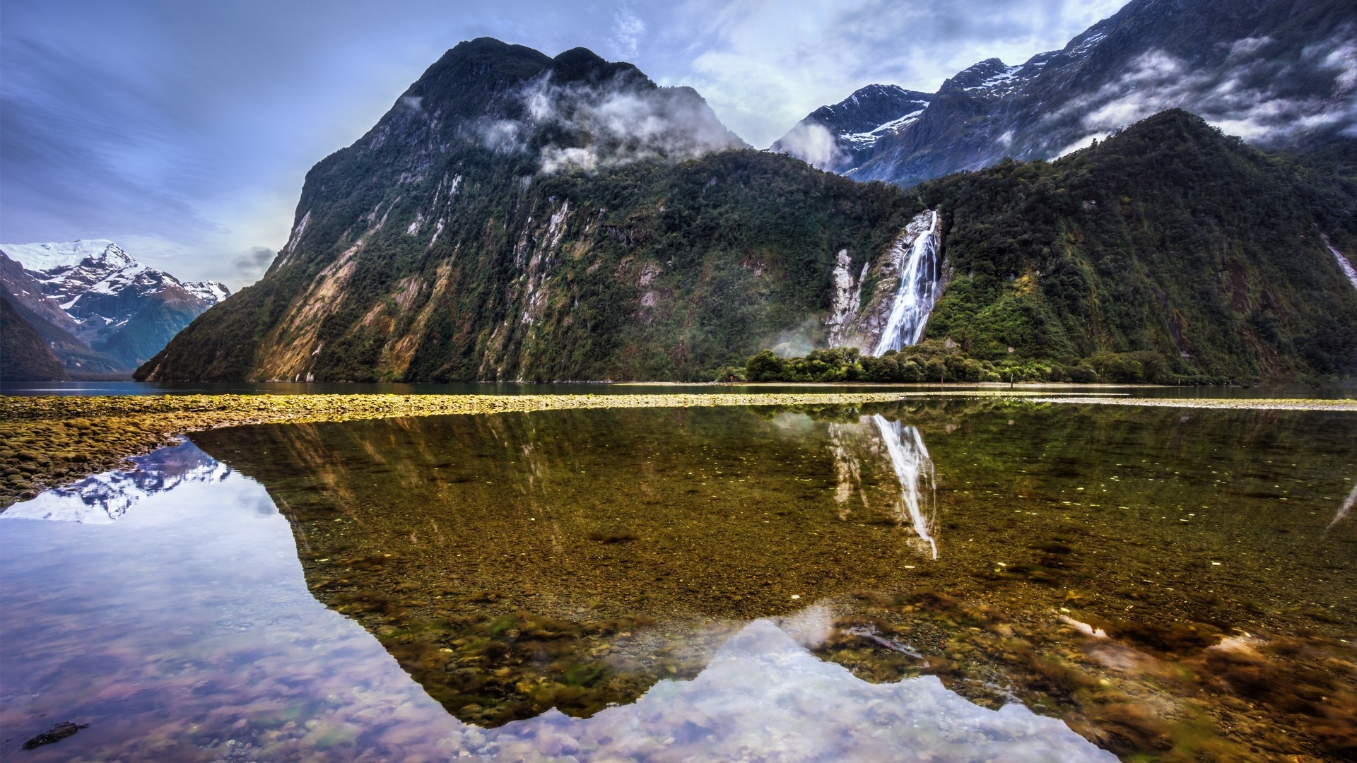 Nature, Mountain, Lake, Reflection, 1920x1080 Full HD Desktop