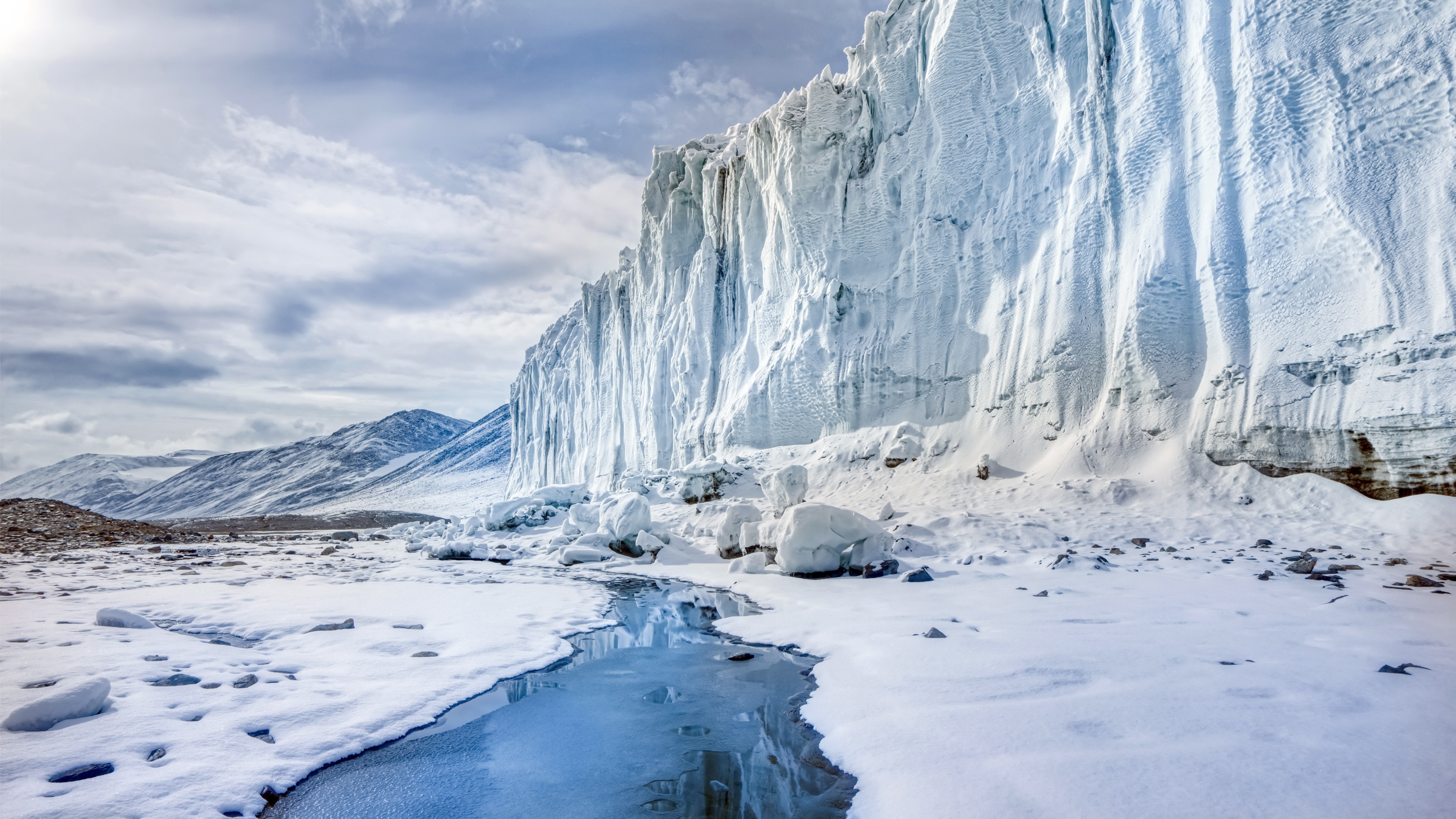 Antarctica Travels, Frozen wonderland, Breathtaking scenery, Remote wilderness, 3840x2160 4K Desktop
