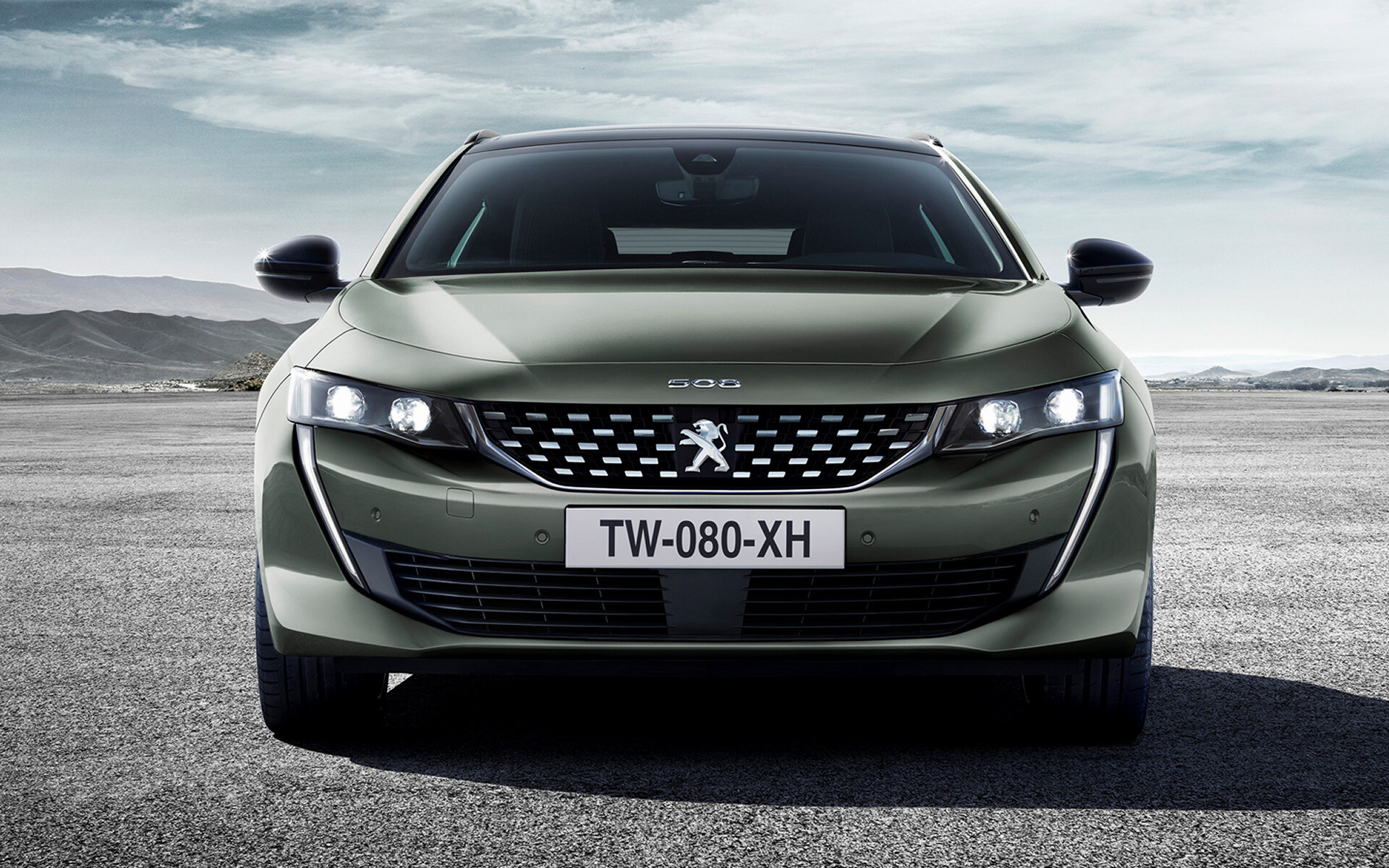 Peugeot: 2018 model 508 SW GT, The company's 504 and 505 models were built in China from 1985 to 1997. 1920x1200 HD Background.