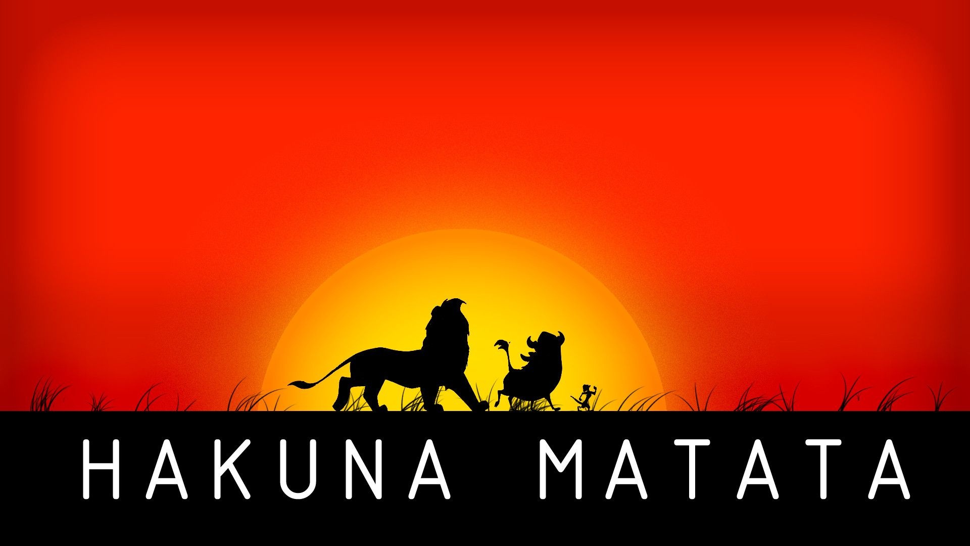 Hakuna Matata, Motivational quotes, Inspirational Disney, Lion King fanatics, 1920x1080 Full HD Desktop