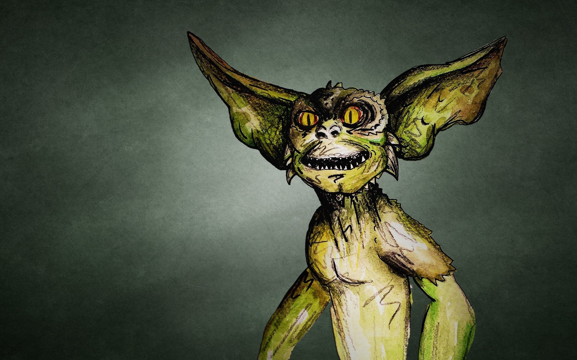 Gremlin: Originally owned by Mr. Wing, Giz lives with Billy and Kate Peltzer in New York. 1920x1200 HD Background.