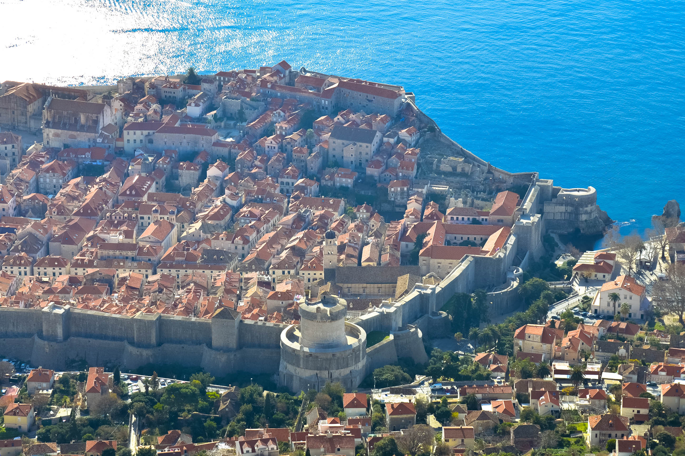 Ancient City Walls, Dubrovnik, Croatia, Franks Travelbox, 2600x1740 HD Desktop