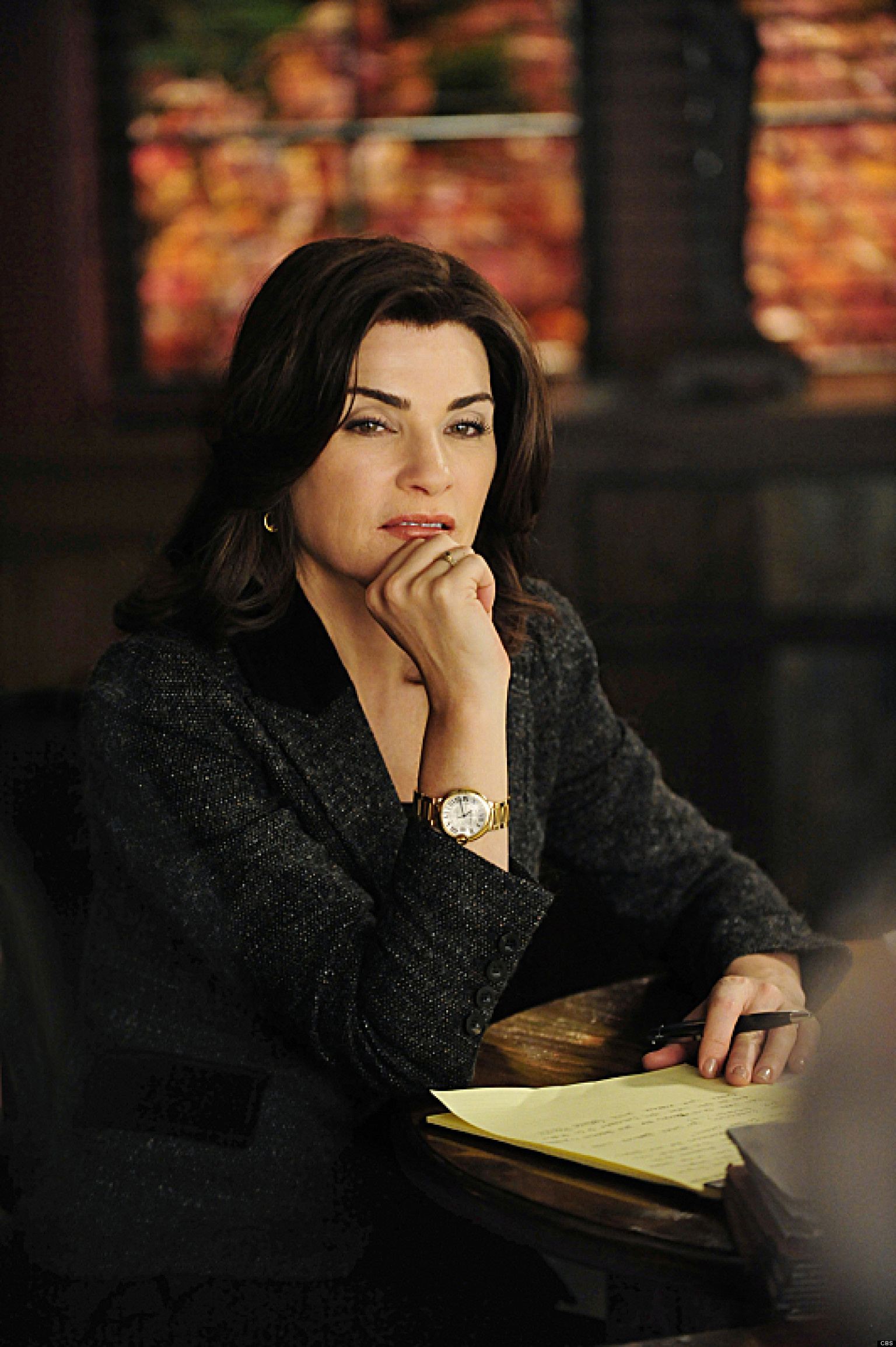 The Good Wife (TV Series): Alicia Florrick, The wife of Peter, A disgraced State's Attorney, The law firm Stern, Lockhart and Gardner. 1540x2310 HD Wallpaper.