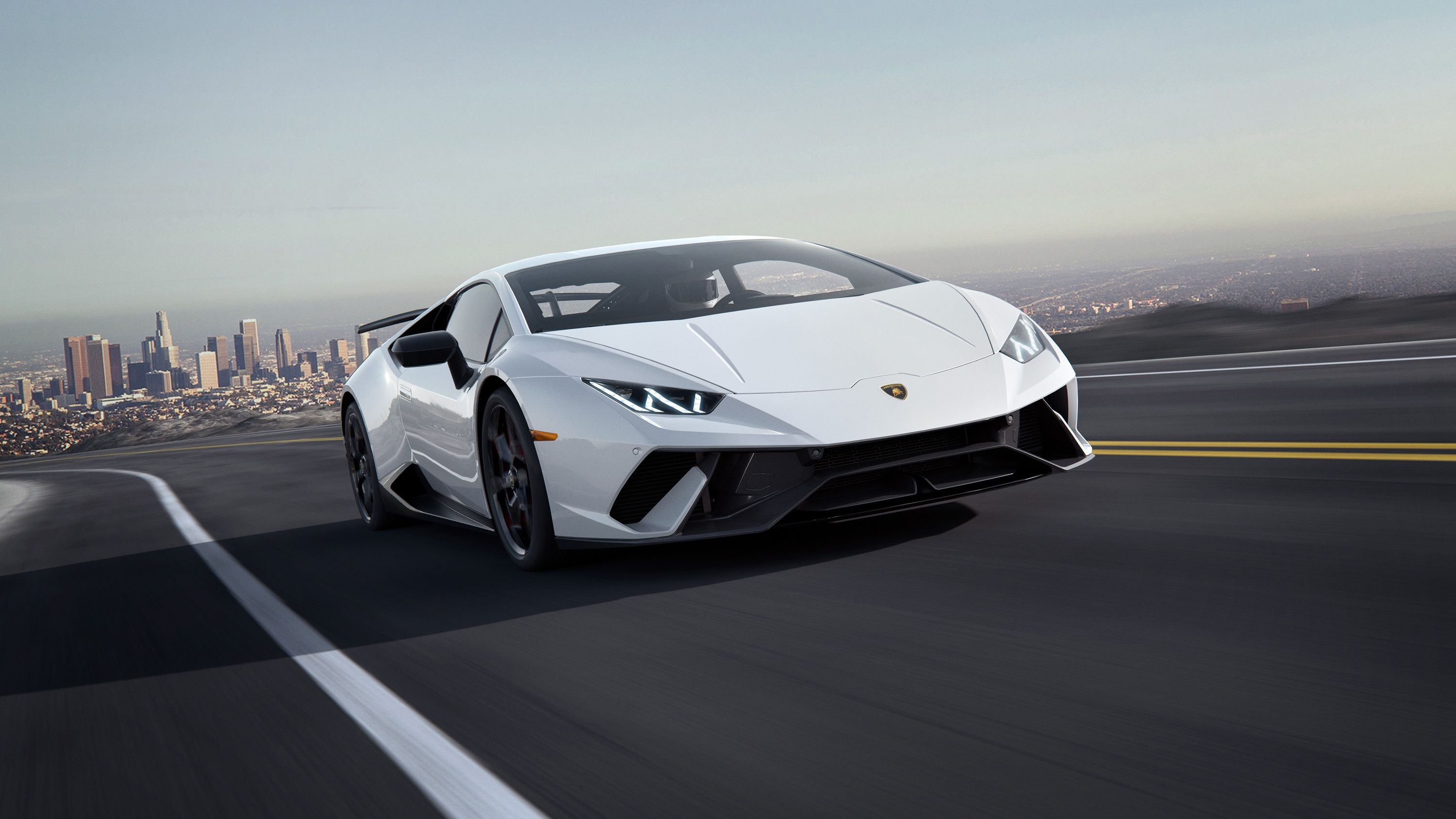 Lamborghini Huracan, Automotive excellence, Masterful design, Driving sensation, 3000x1690 HD Desktop