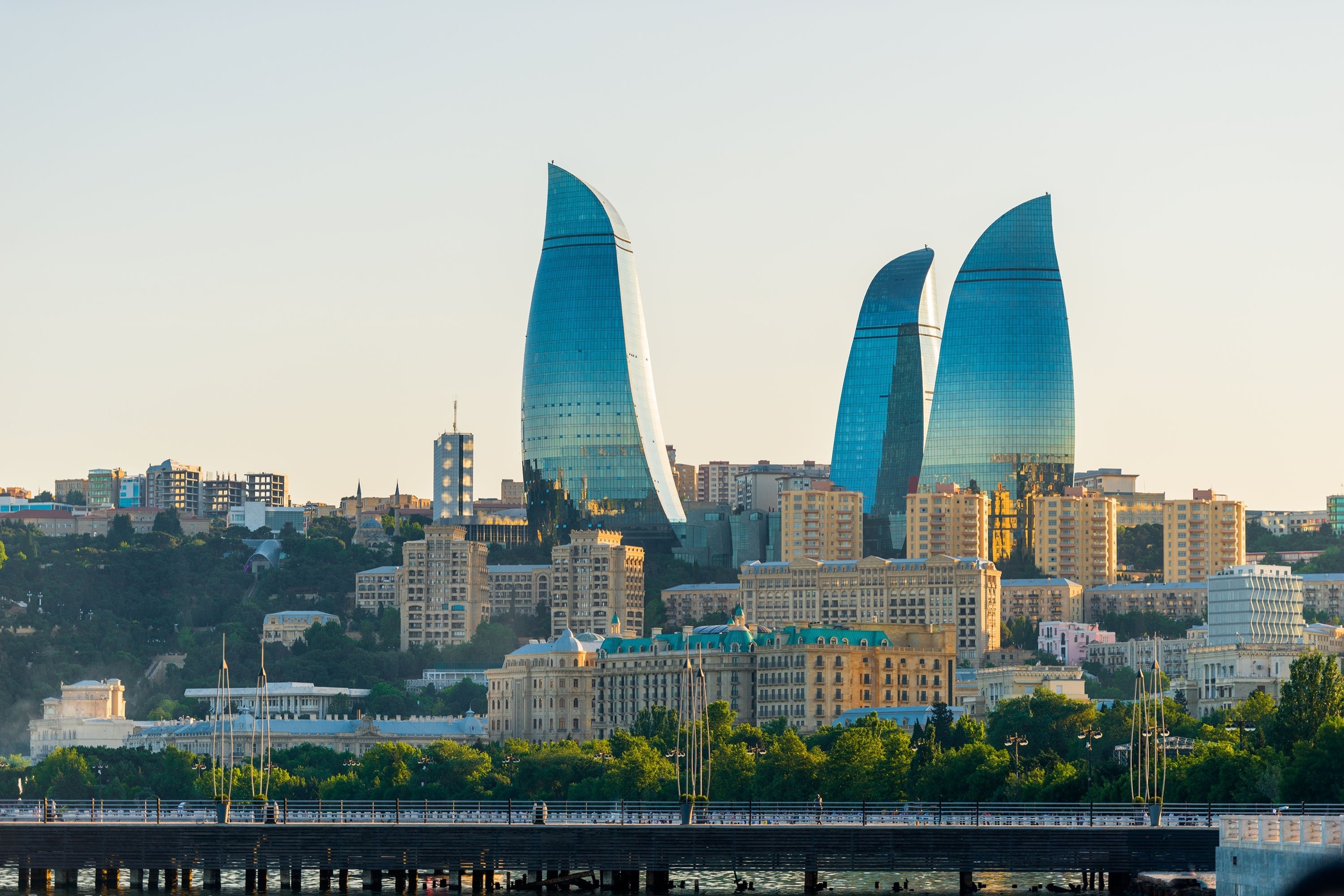 Baku, Azerbaijani city, Turkish investors, Daily Sabah, 3000x2010 HD Desktop