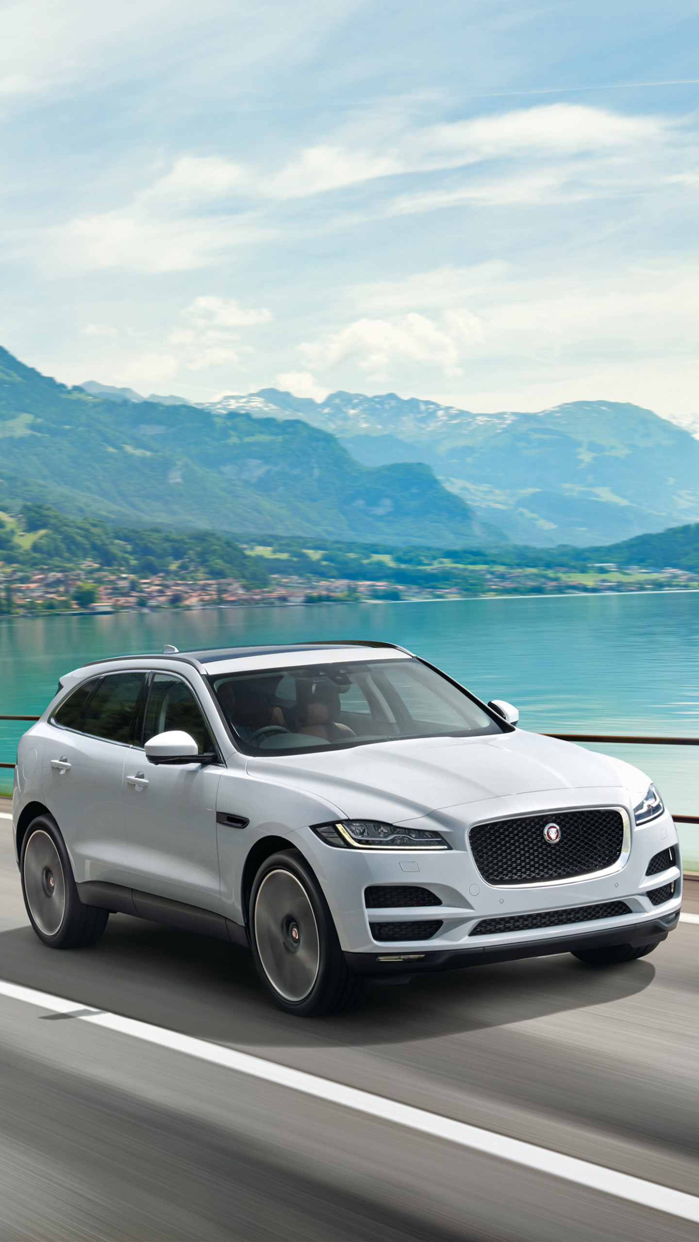 Jaguar F-PACE, SVR wallpapers, Car beauty, Posted by Sarah Simpson, 1440x2560 HD Handy