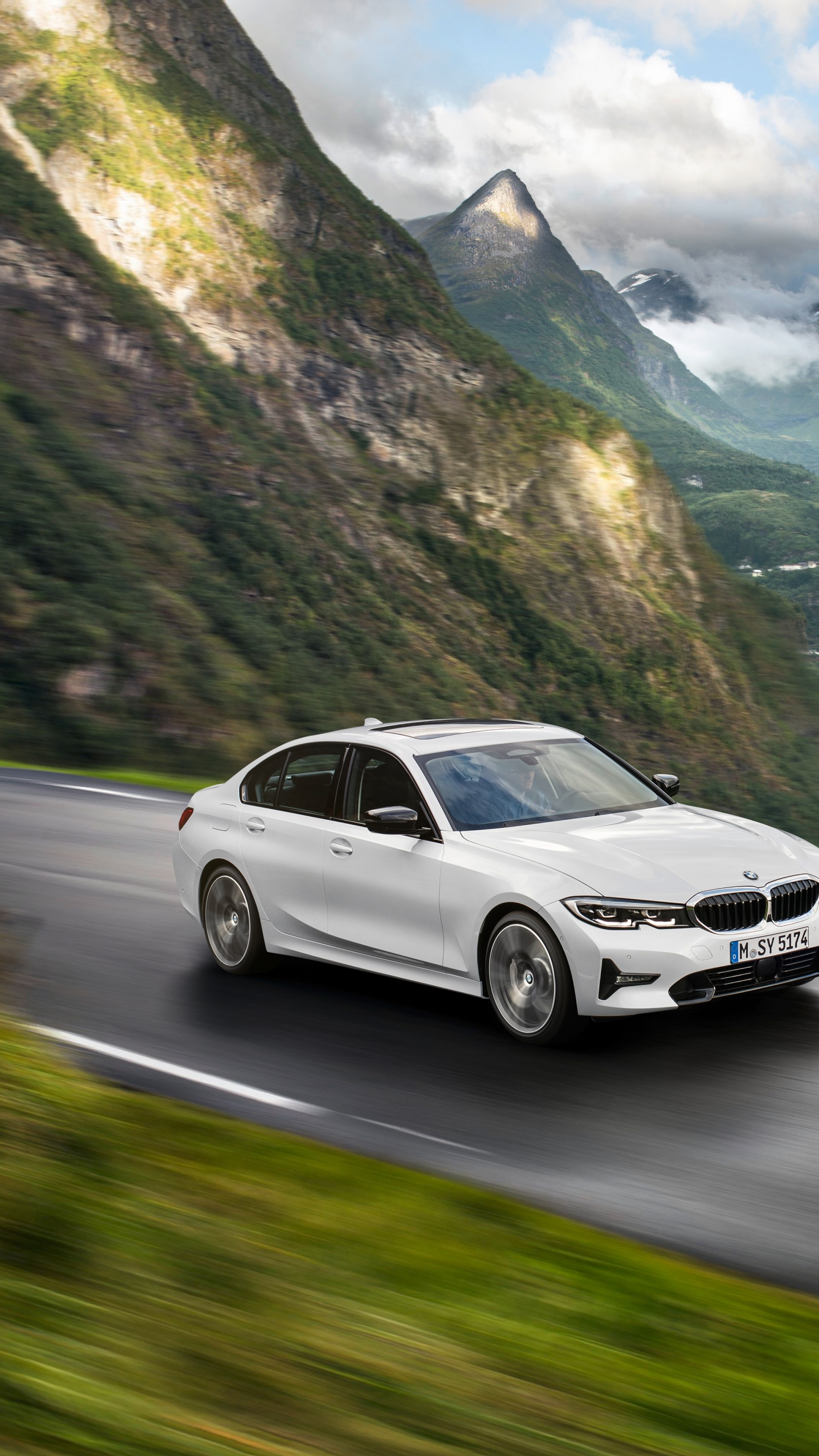 BMW 3 Series, Stunning aesthetics, Superior craftsmanship, Iconic presence, 2160x3840 4K Handy