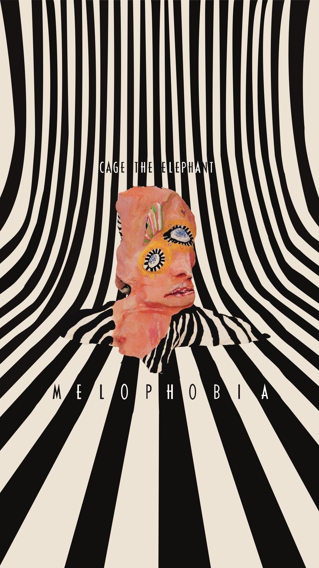 Cage The Elephant, Melophobia album, Graphic poster art, Music poster, 1080x1920 Full HD Phone