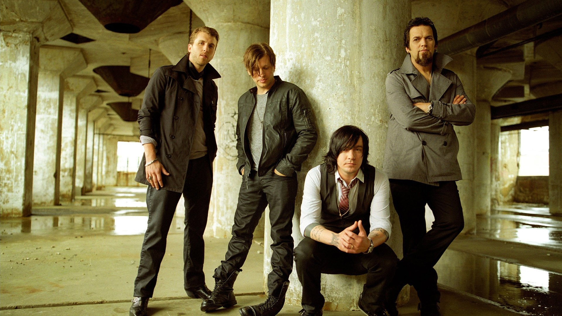 Three Days Grace: Enormously popular on alternative and mainstream rock stations. 1920x1080 Full HD Wallpaper.