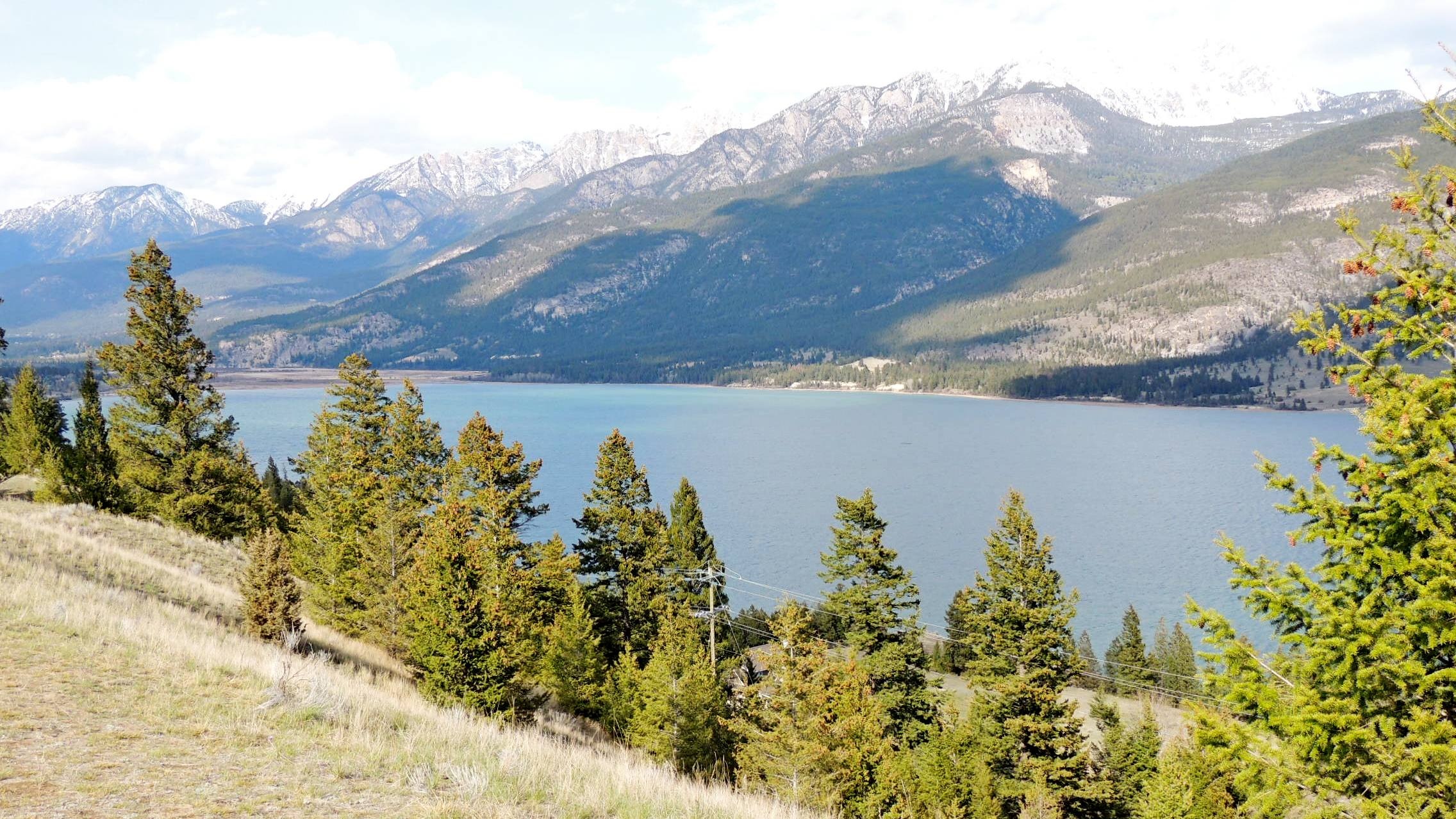 Columbia Lake viewpoint, Scenic lookouts, 2280x1280 HD Desktop