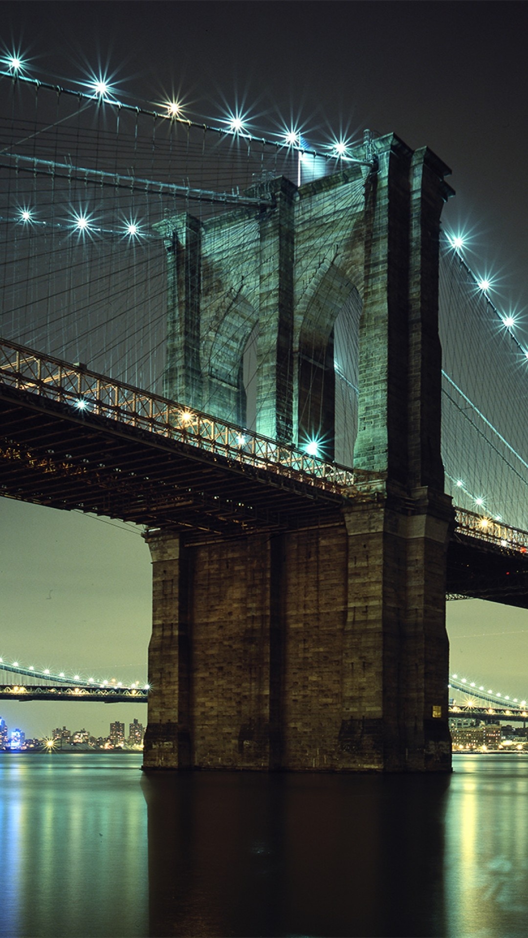 Brooklyn Bridge, NYC wallpaper, High-resolution, iPhone compatible, 1080x1920 Full HD Phone