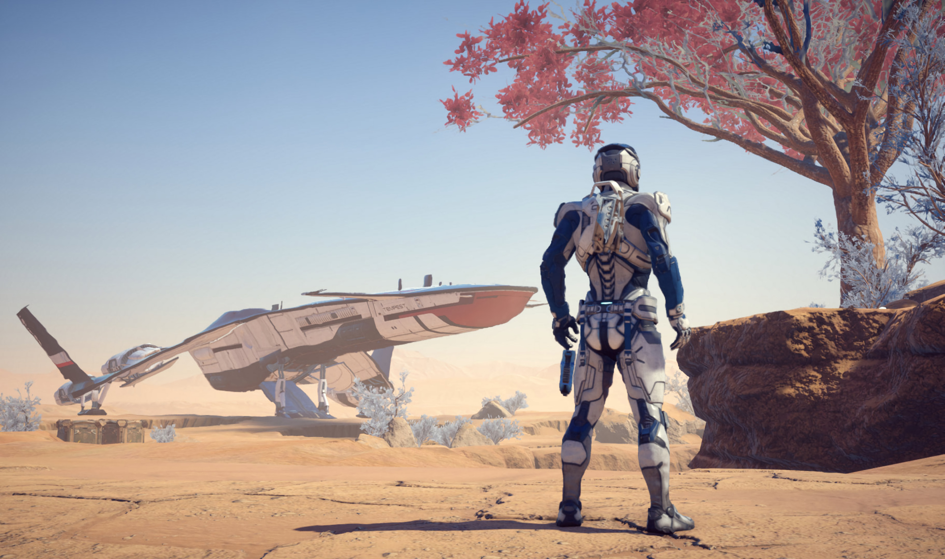 Mass Effect: Andromeda, Scott Ryder, HD wallpapers backgrounds, 1920x1140 HD Desktop