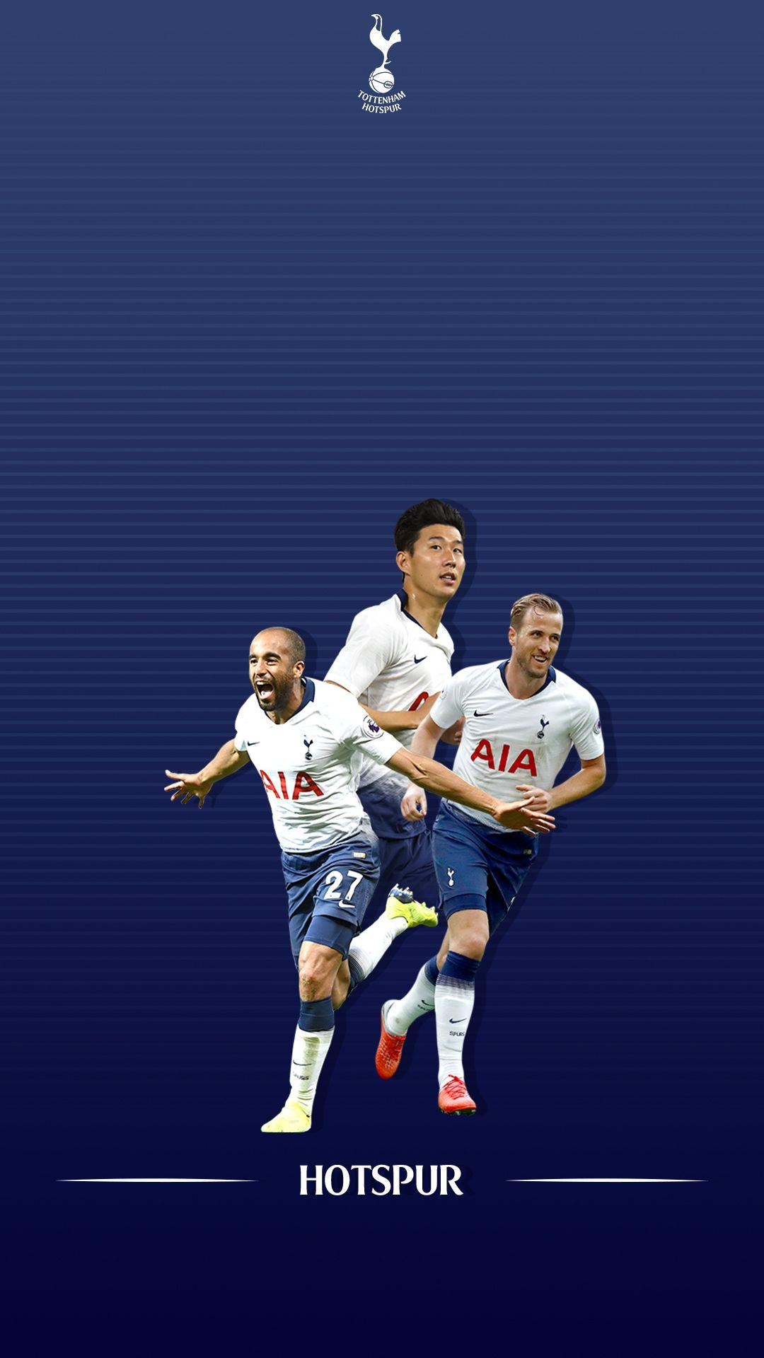 Tottenham Hotspur FC: A world-famous professional football club based in North London. 1080x1920 Full HD Wallpaper.