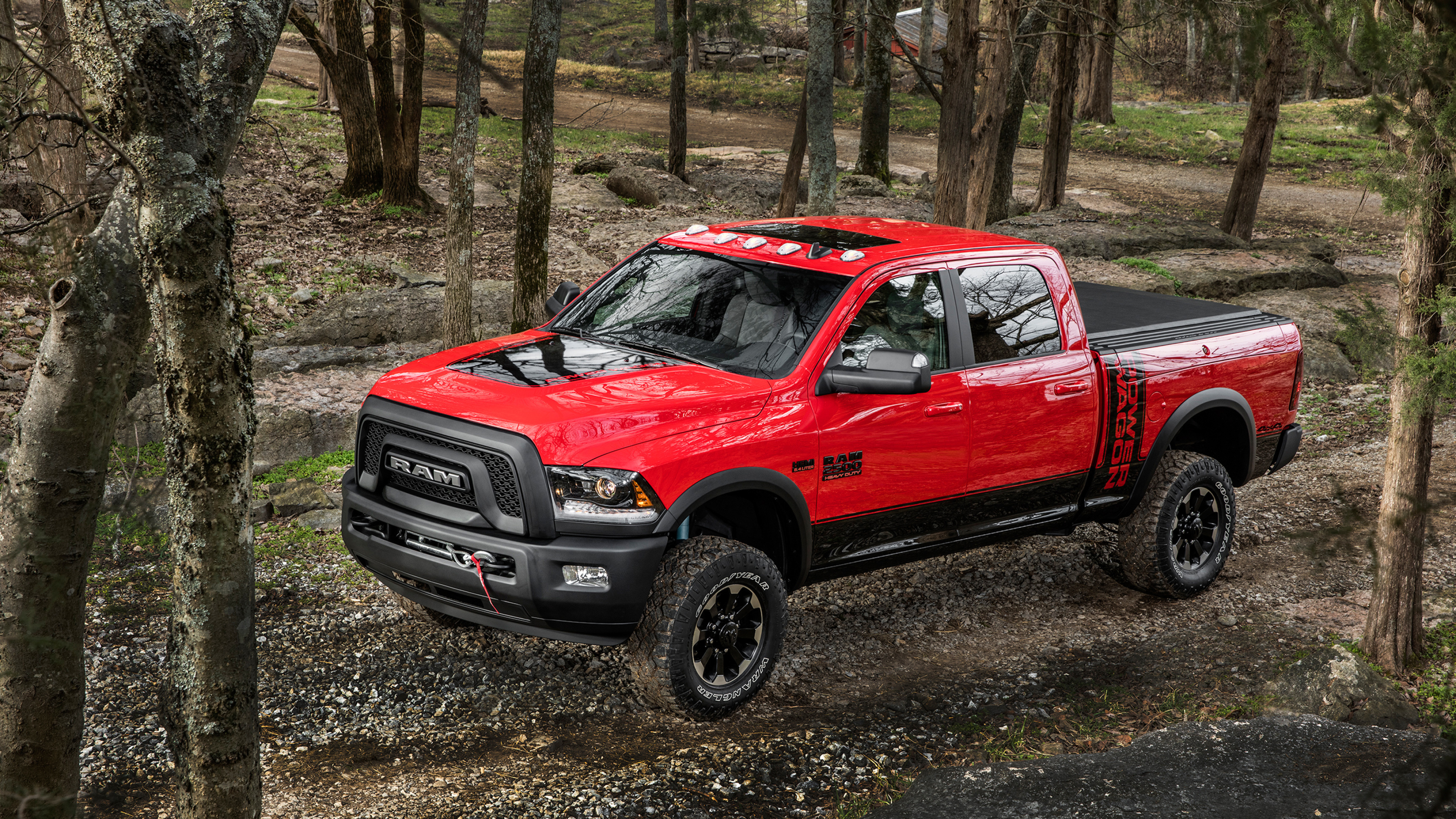 Ram 2500, Power and strength, Off-road capability, Unstoppable force, 3840x2160 4K Desktop