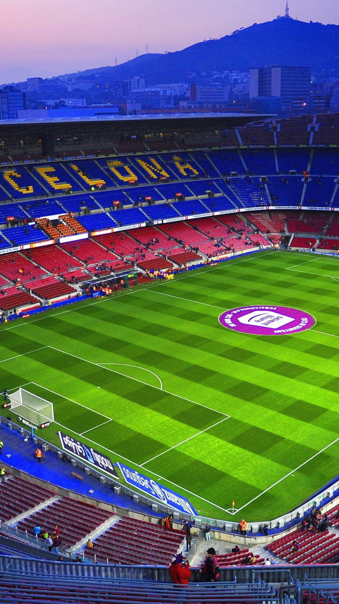 Football Stadium, Barcelona FC, Wallpaper for fans, Football club pride, 1080x1920 Full HD Handy