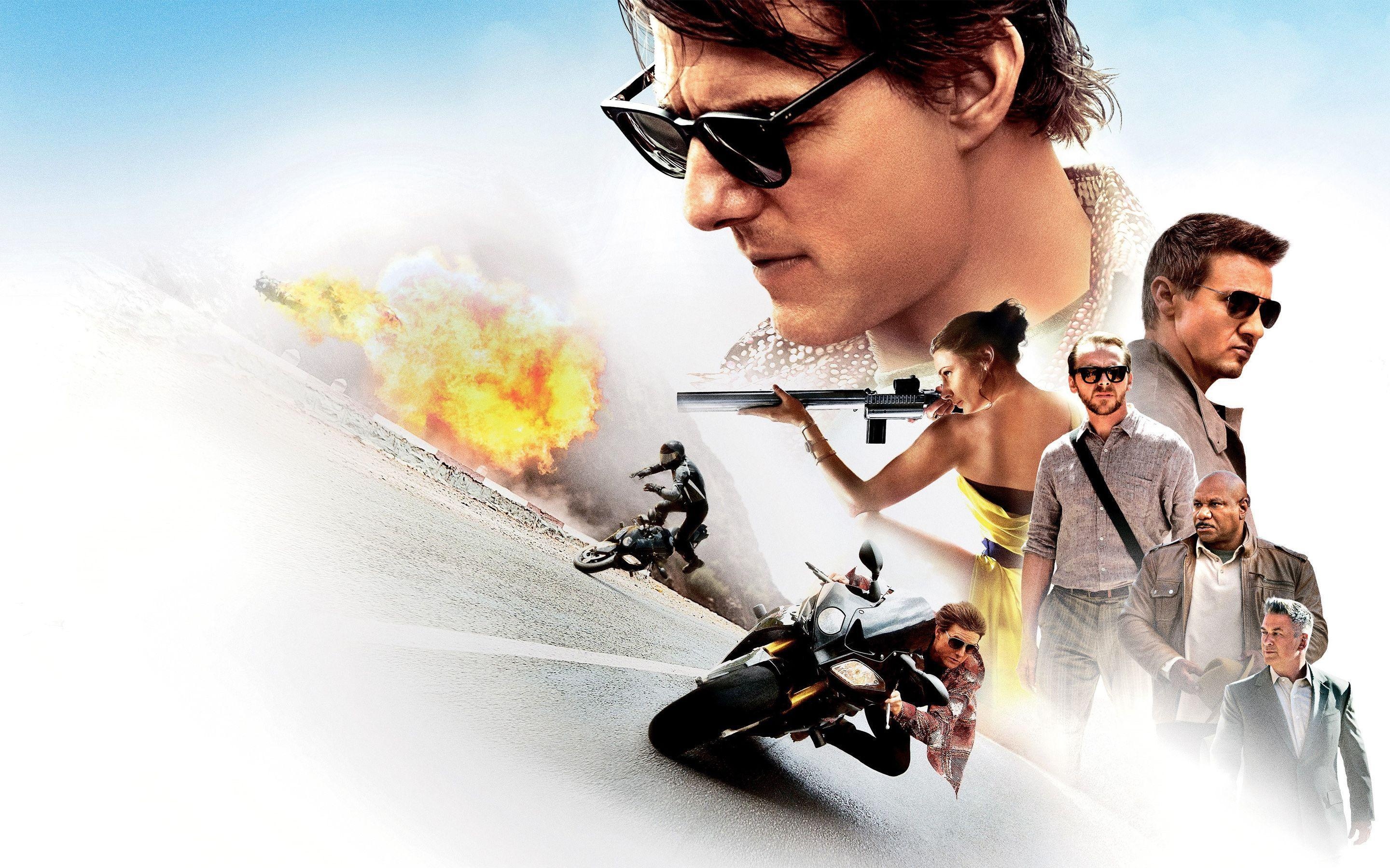 Mission: Impossible, Action adventure, Thrilling missions, Tom Cruise's heroics, 2880x1800 HD Desktop