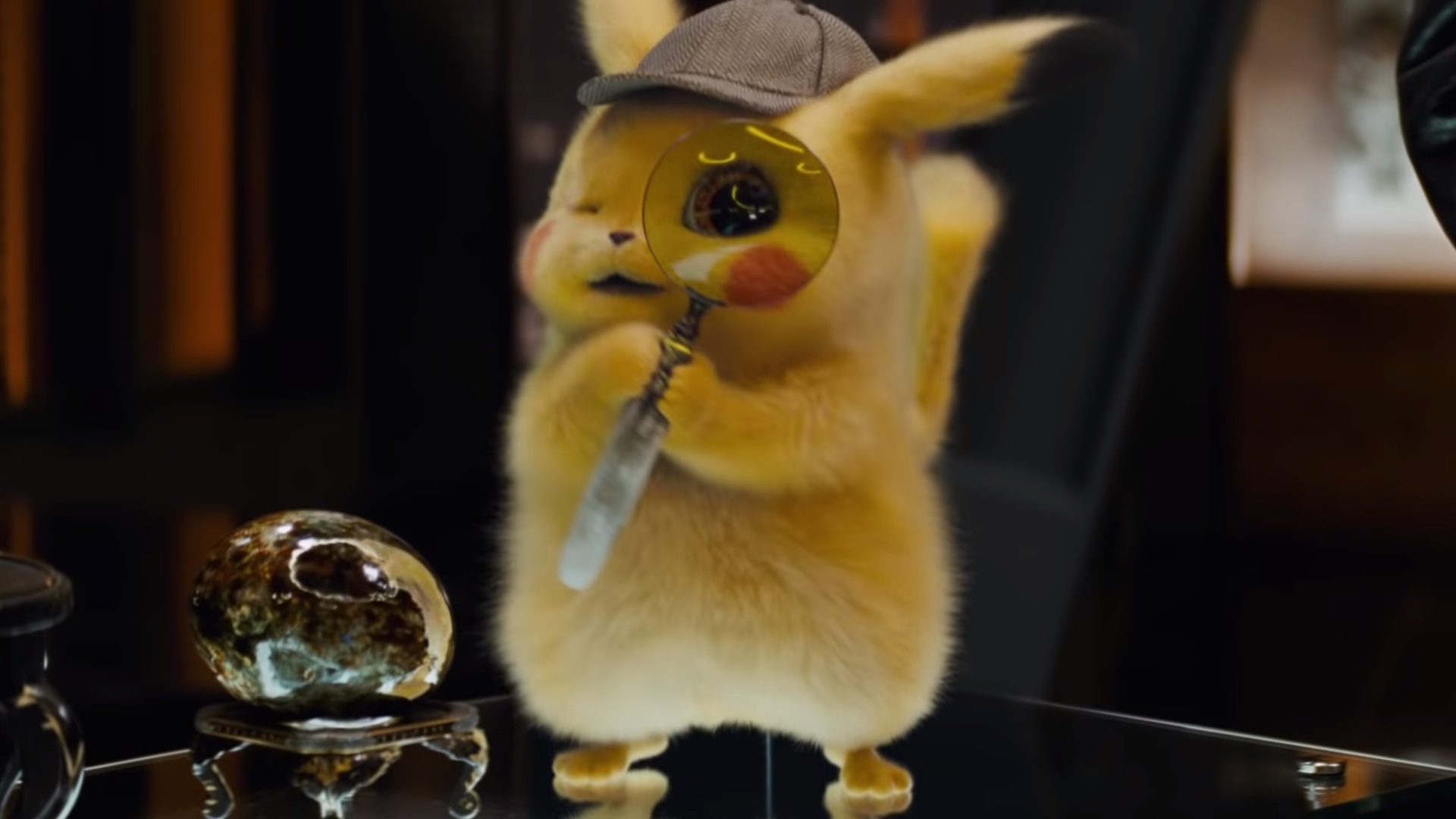 Pokemon Detective Pikachu: The film was released in the United States on May 10, 2019. 1920x1080 Full HD Background.