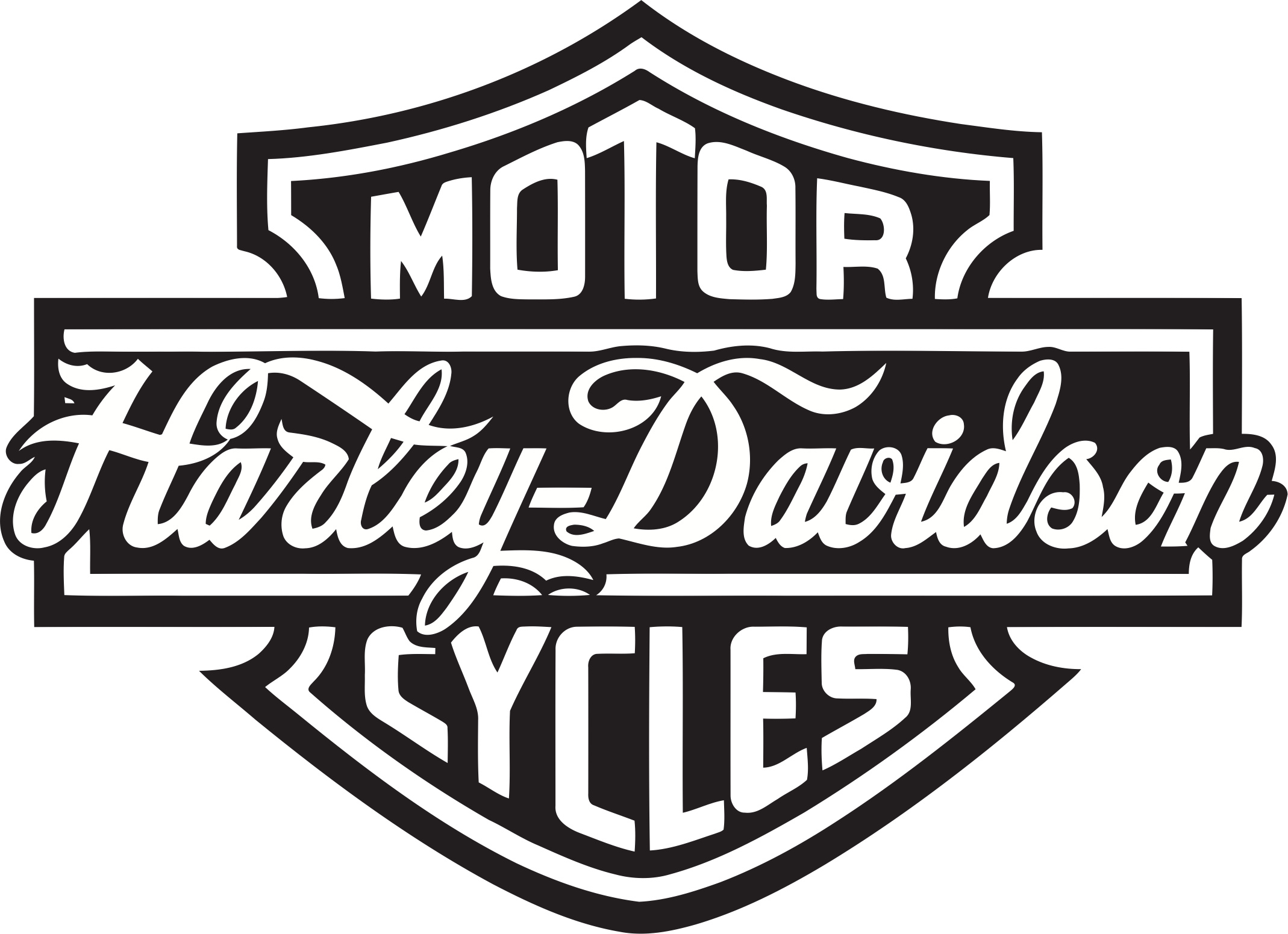 Harley-Davidson, Logo, PNG image, Free, 2140x1560 HD Desktop