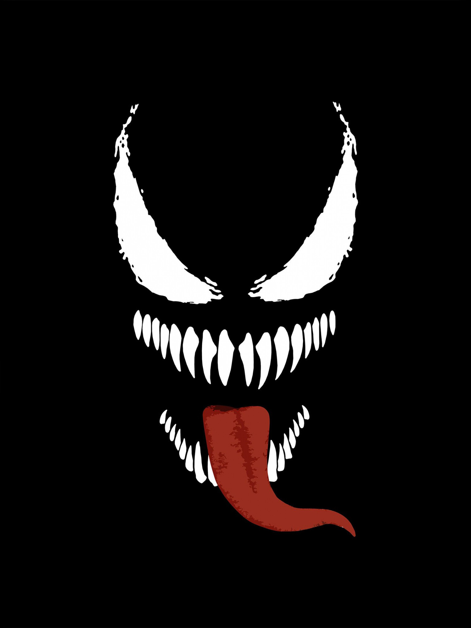 Free Download, Venom 4K Arts, Supervillain Wallpapers, Red Venom, 1540x2050 HD Phone