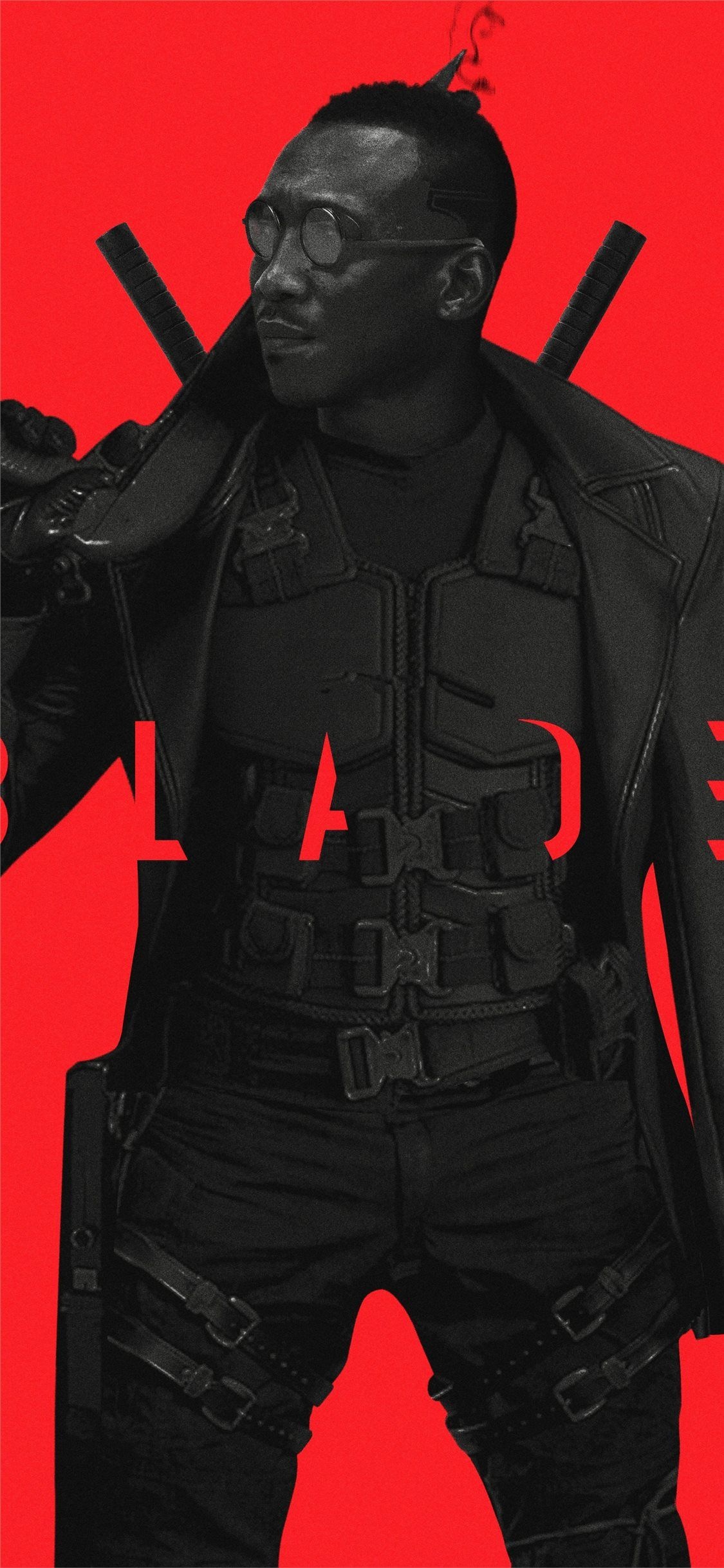 Blade, Dark superhero, Movie wallpapers, Bold backgrounds, 1130x2440 HD Phone