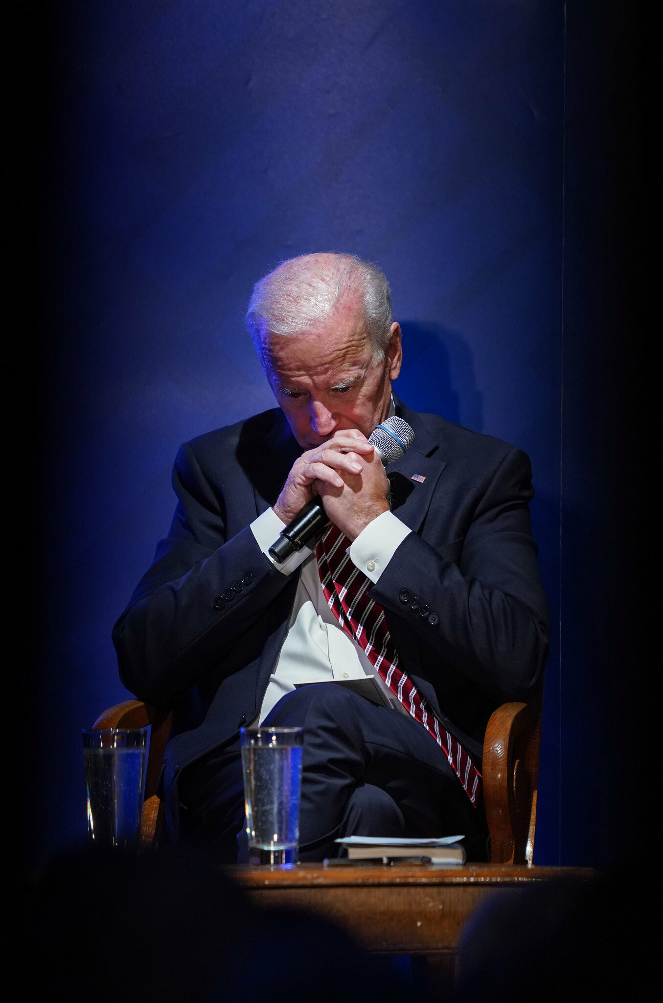 Joe Biden: The oldest U.S. president in history. 1360x2050 HD Background.