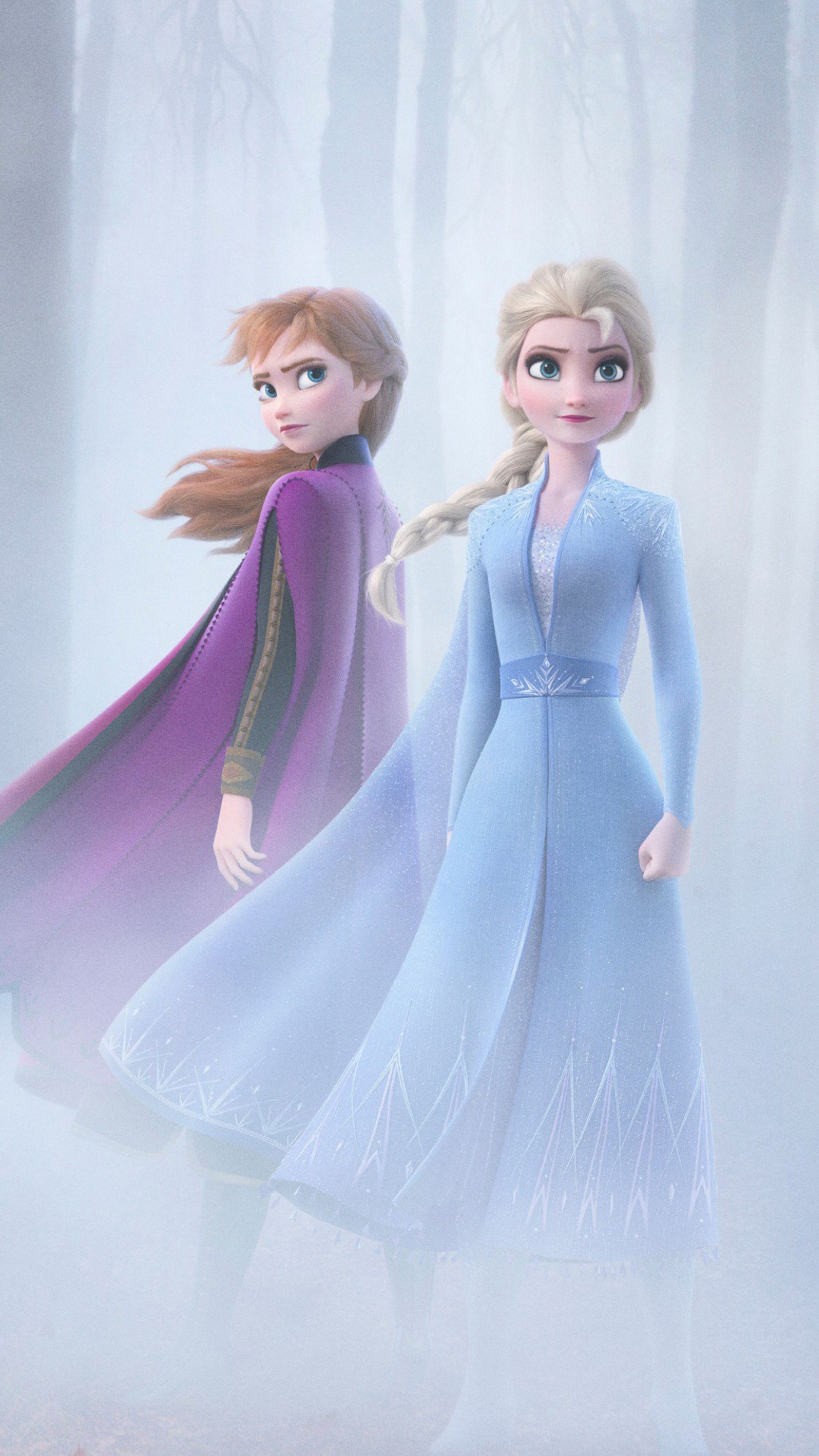 Elsa, Frozen 2, Disney princess, wallpaper, 2160x3840 4K Phone