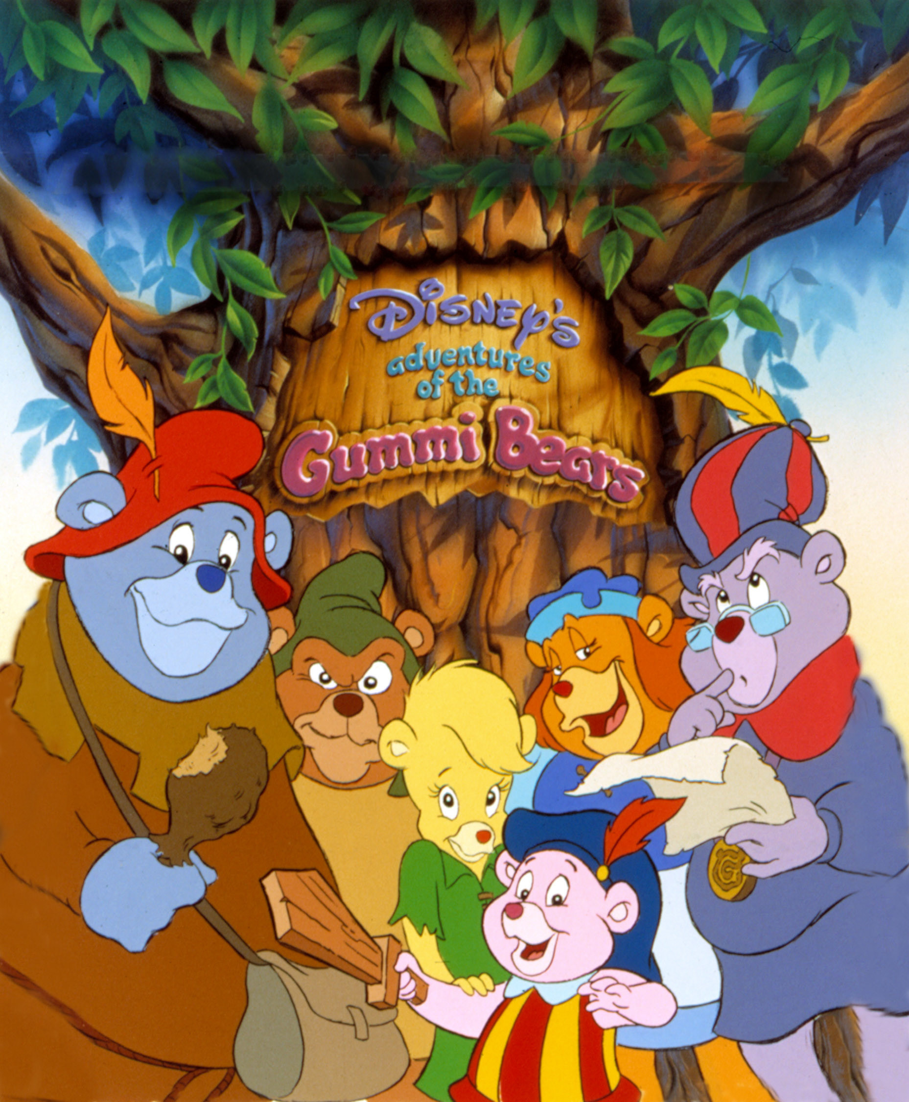 Adventures of the Gummi Bears, Animated series, Disney, 1860x2250 HD Phone