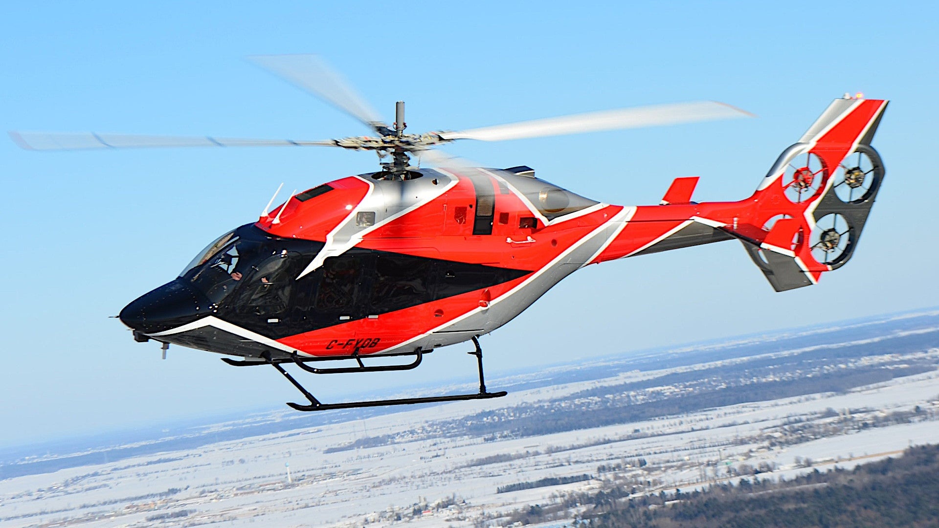 Bell's new electrically powered helicopter, Game-changing innovation, Future of aviation, Enhanced performance, 1920x1080 Full HD Desktop