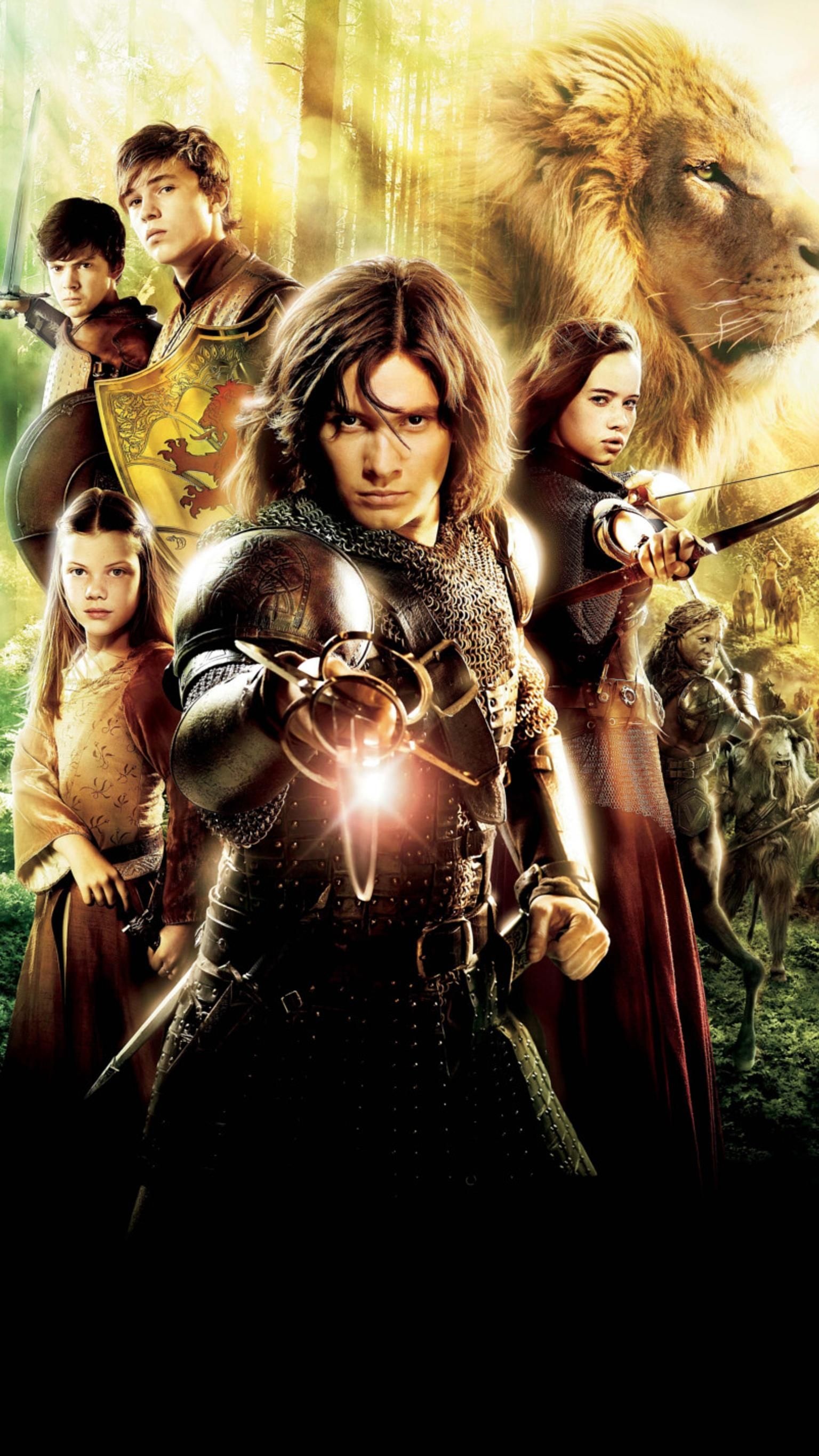 Prince Caspian, Narnia movie, Aslan, Chronicles of Narnia, 1540x2740 HD Phone