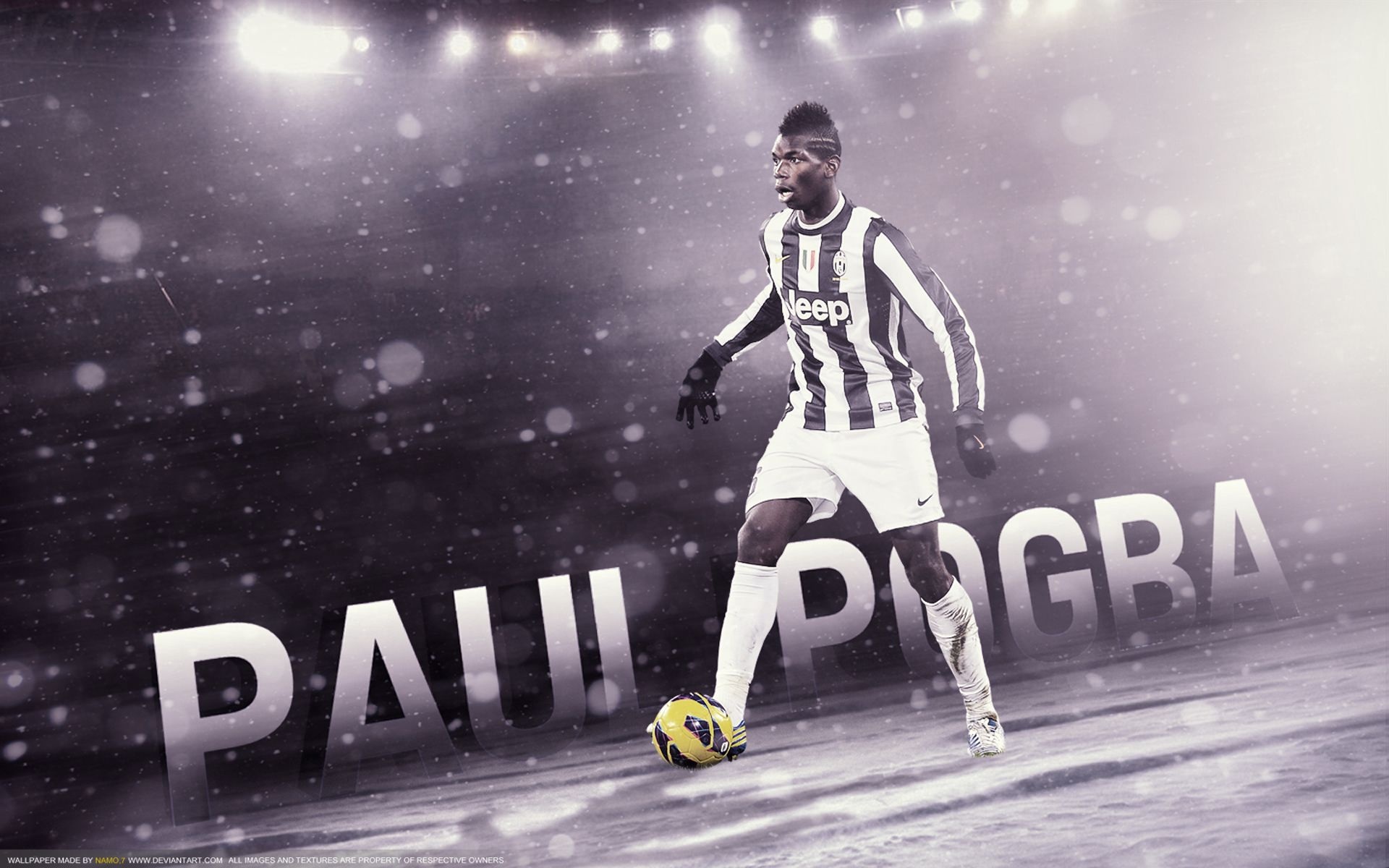 Juventus: Paul Labile Pogba, A French professional footballer who plays for Serie A club. 1920x1200 HD Wallpaper.