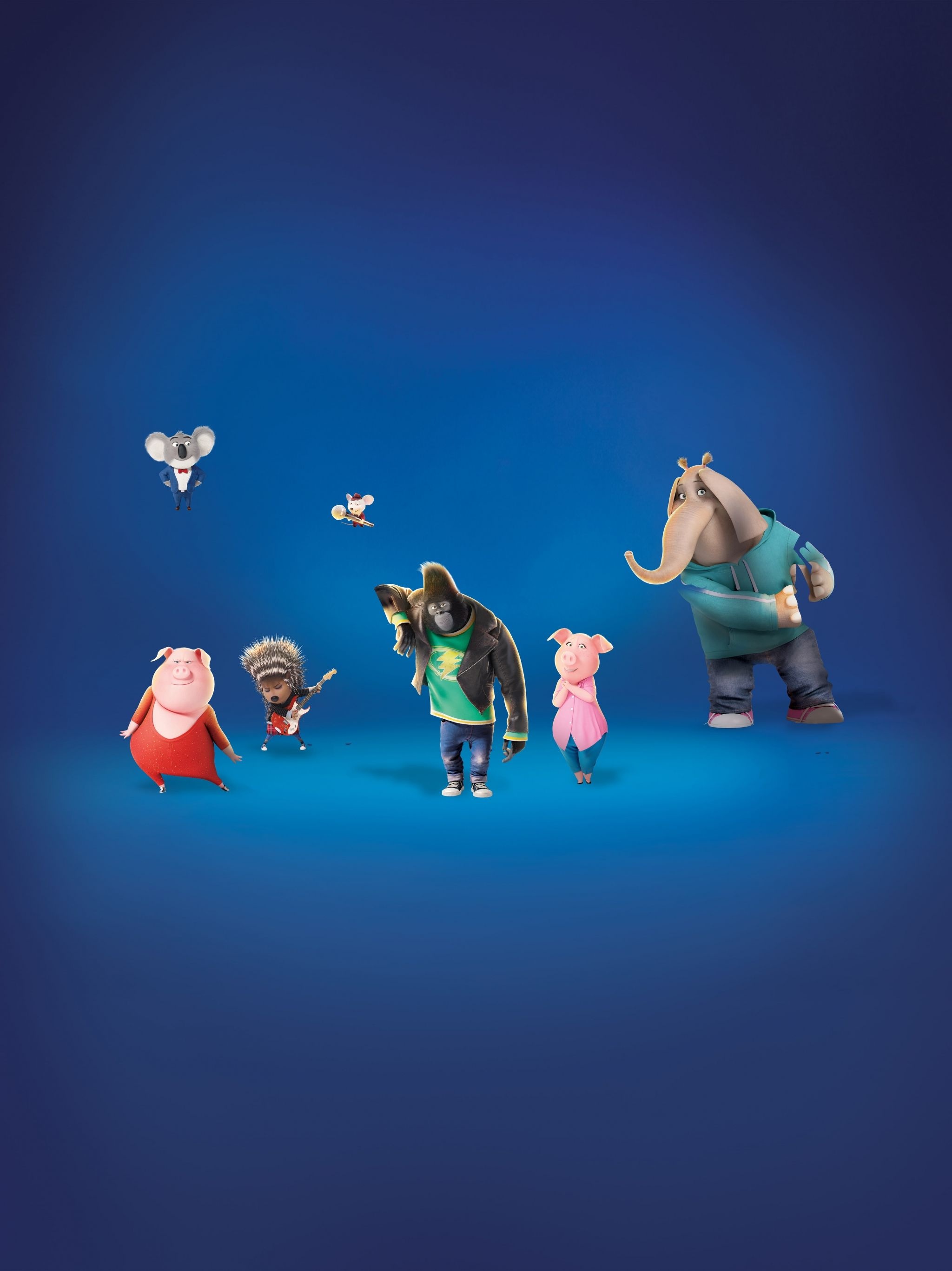 Sing movie, Animated music adventure, Memorable characters, Stunning animation, 2050x2740 HD Handy