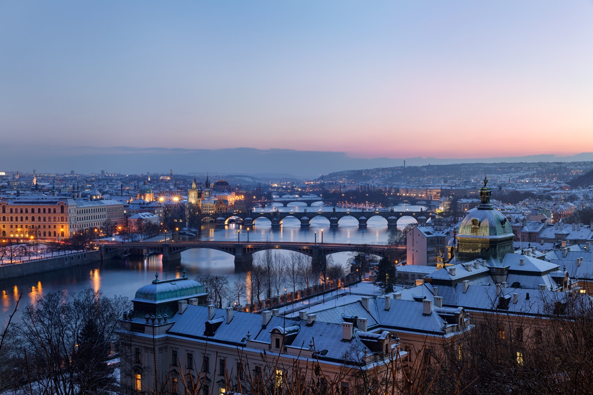 Prague: The home to the oldest surviving synagogue in Europe, the Old-New Synagogue. 1920x1280 HD Wallpaper.