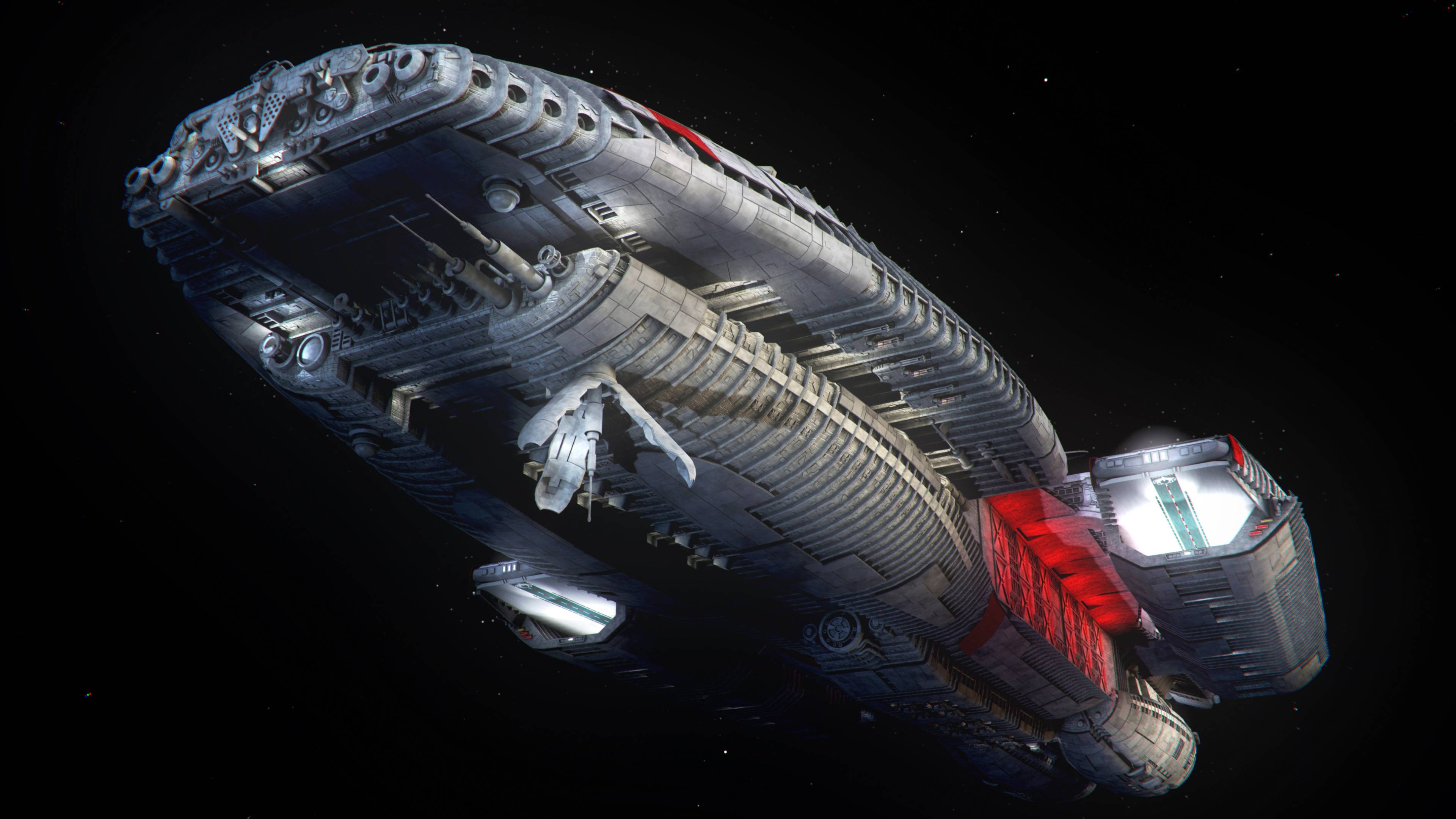 Sci-fi starships, High resolution, 3840x2160 4K Desktop