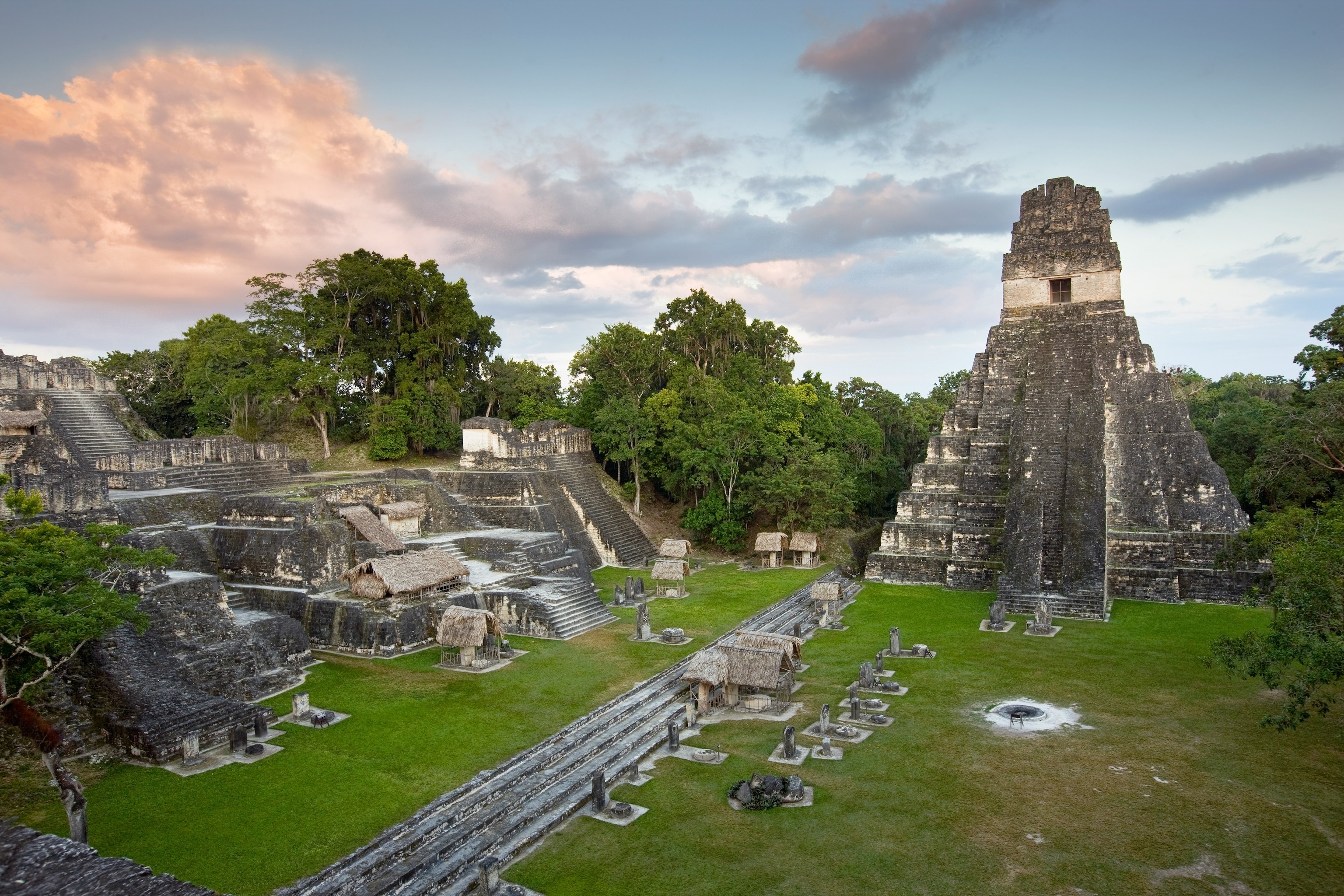 Holy cities, El Mirador and Tikal, Guatemalan treasures, Ancient history, 3080x2050 HD Desktop