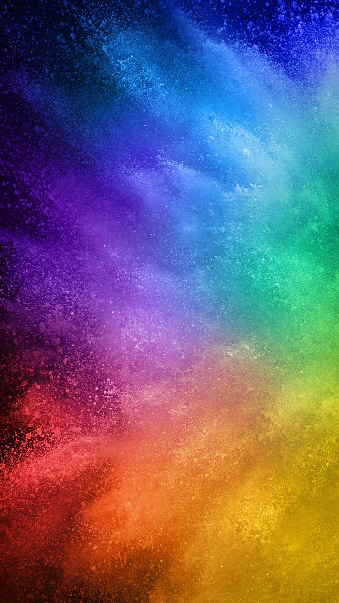 Color powder, Vibrant colors, Artistic display, Abstract background, 1080x1920 Full HD Phone