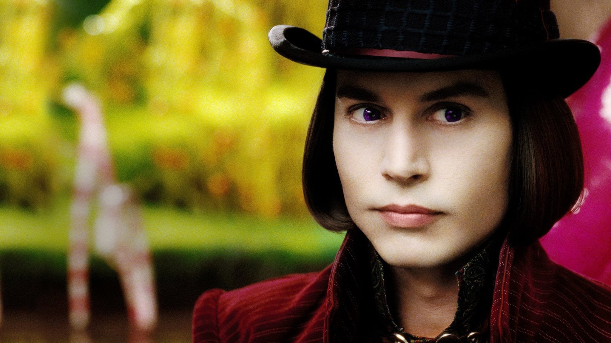 Charlie and the Chocolate Factory, Adventure comedy fantasy, Johnny Depp, Chocolate factory, 2050x1160 HD Desktop