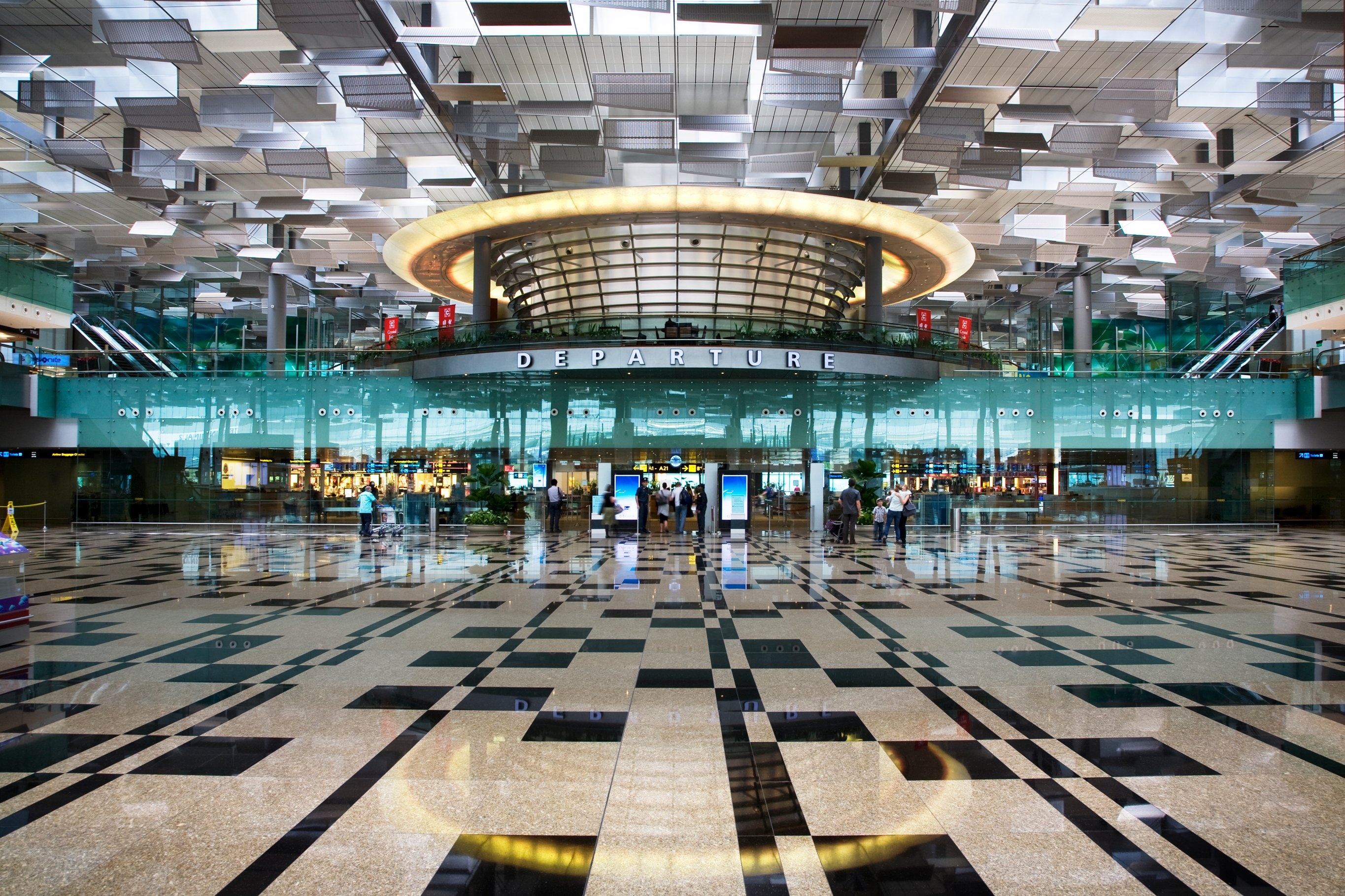 Singapore Changi International Airport, Terminal 3, Architectural excellence, Photographer's delight, 2730x1820 HD Desktop